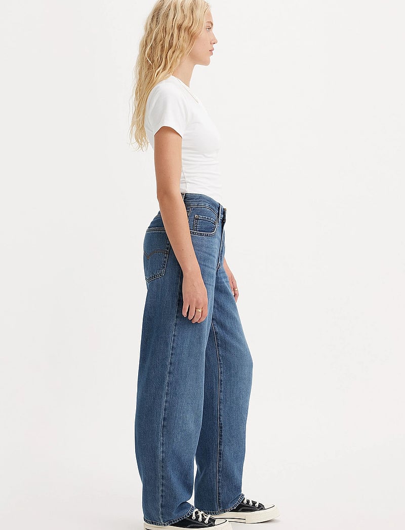 Levi's® - BAGGY DAD BLUE UTOPIA - boyfriend jeans - dark indigo - worn in - 5