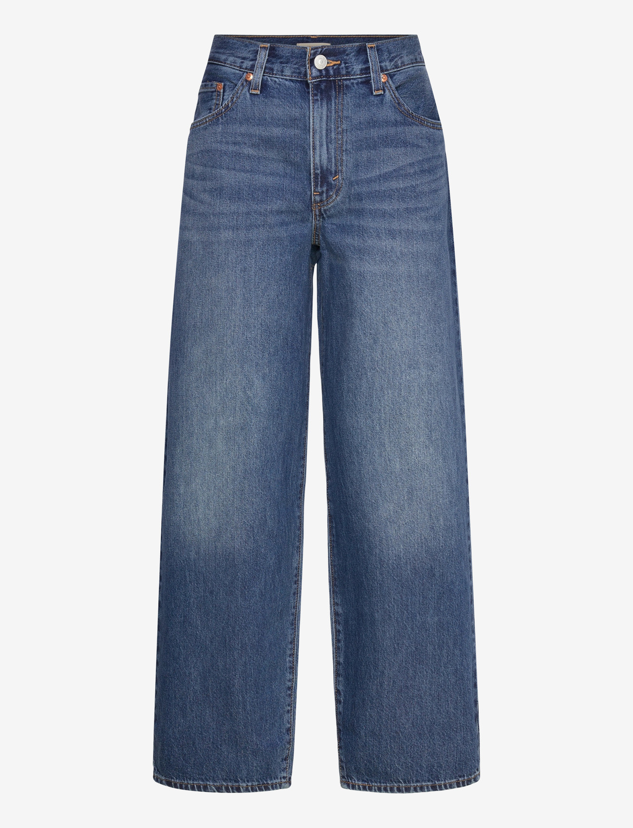 Levi's® - BAGGY DAD SHES NICE - wide leg jeans - dark indigo - worn in - 0