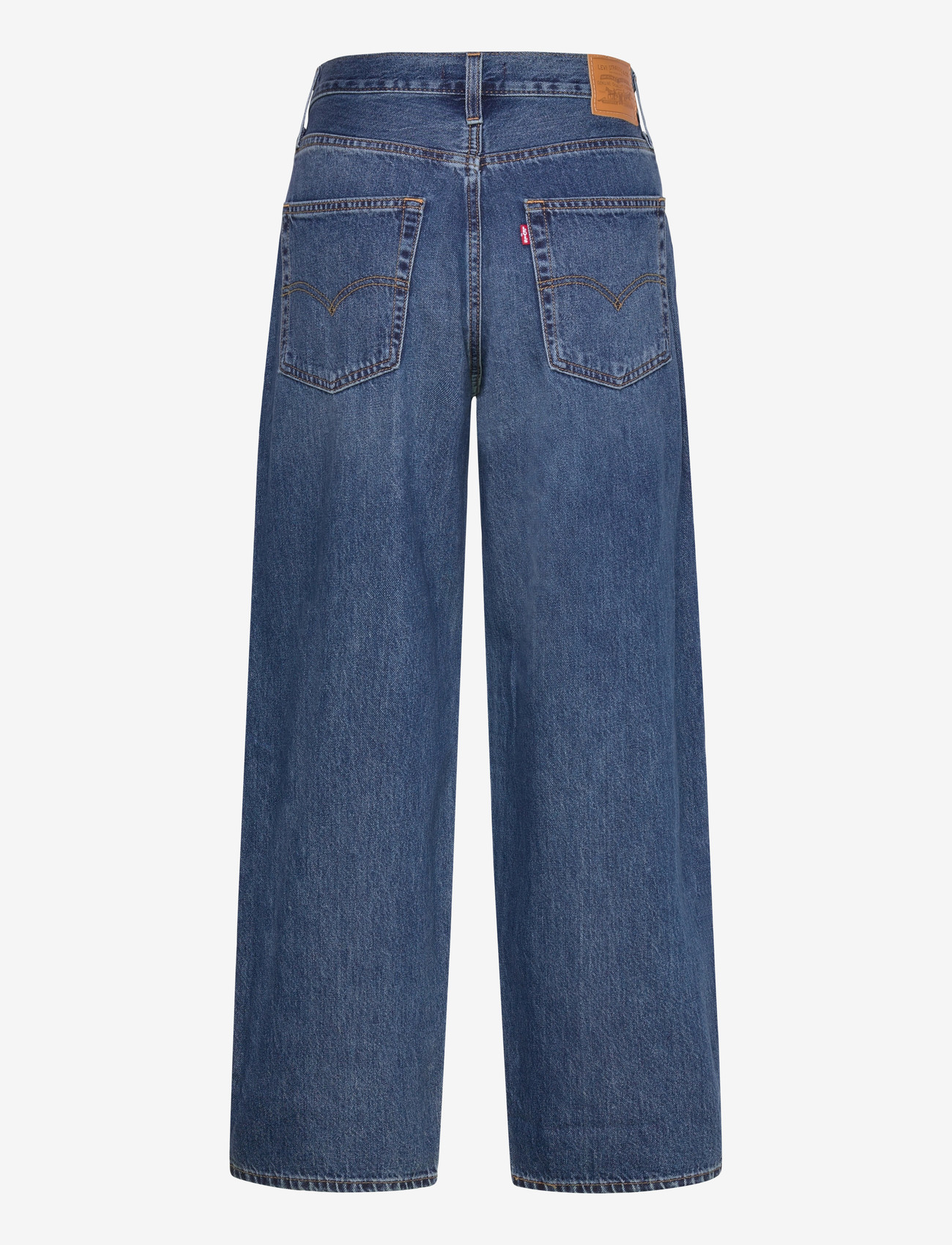 Levi's® - BAGGY DAD SHES NICE - wide leg jeans - dark indigo - worn in - 1