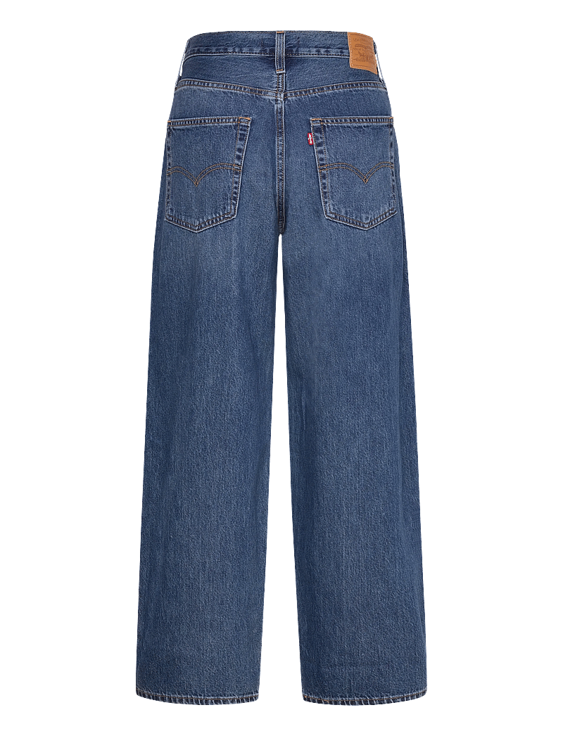 Levi's® - BAGGY DAD SHES NICE - wide leg jeans - dark indigo - worn in - 1