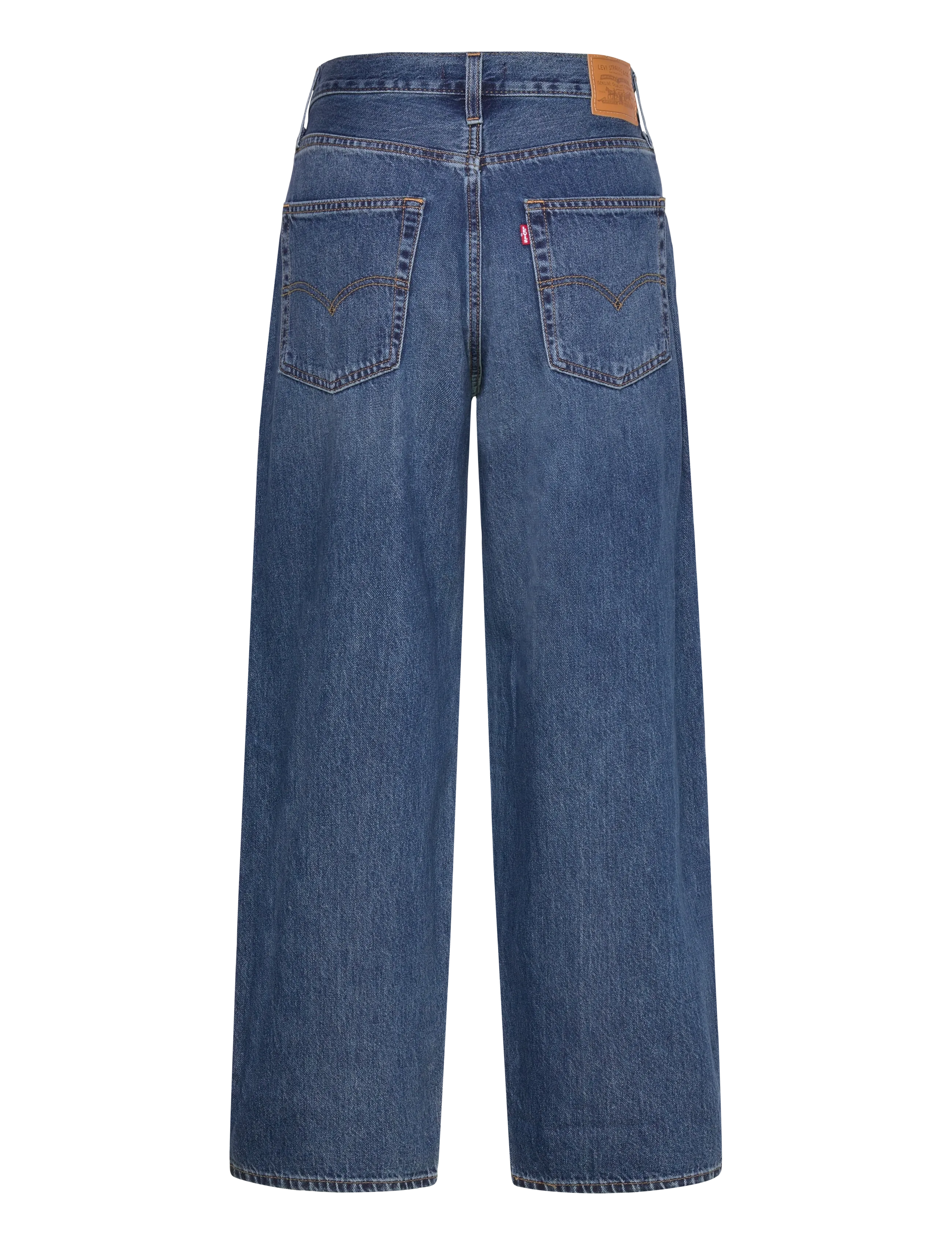 Levi's® - BAGGY DAD SHES NICE - wide leg jeans - dark indigo - worn in - 2