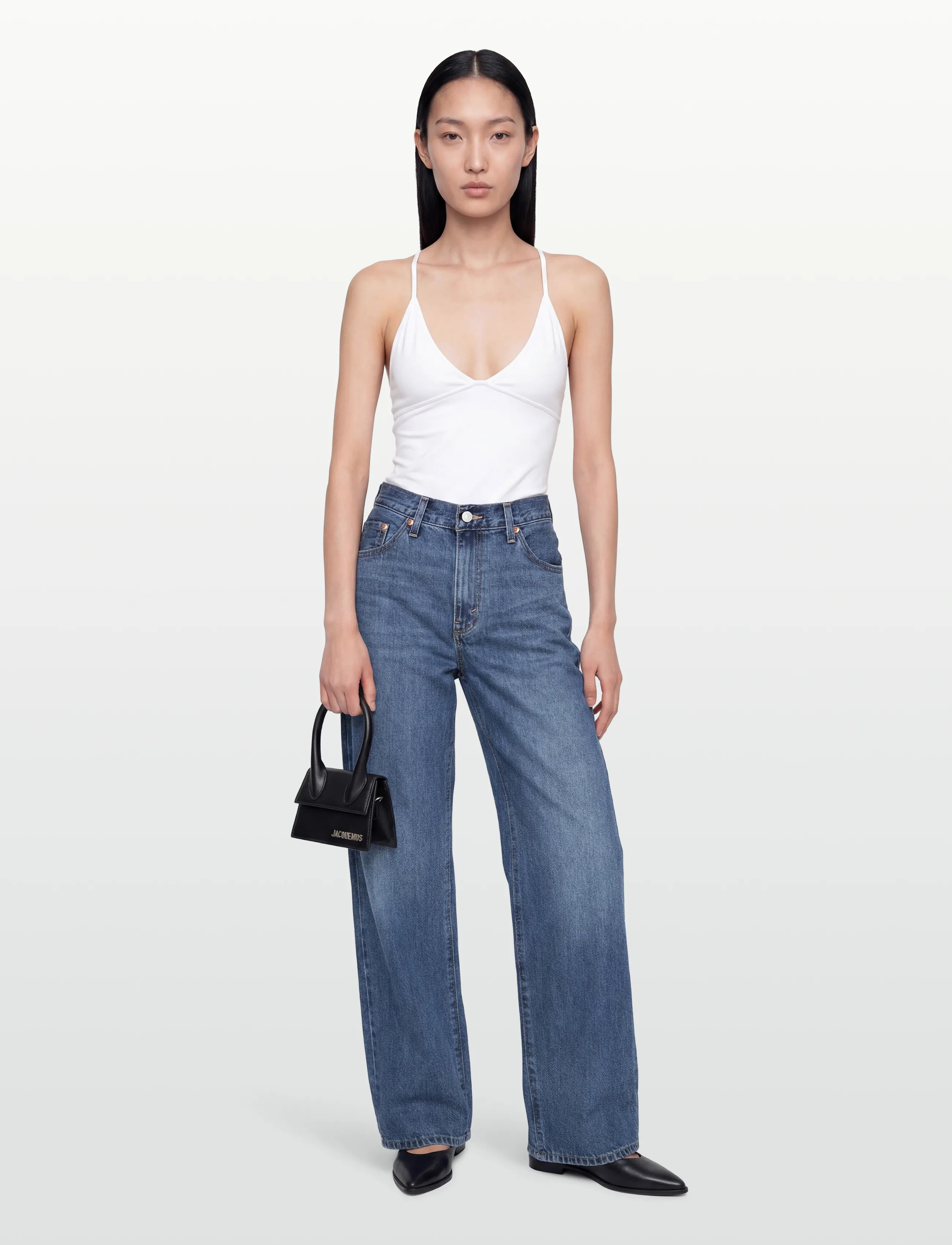 Levi's® BAGGY DAD SHES NICE - Apģērbi - DARK INDIGO - WORN IN / blue