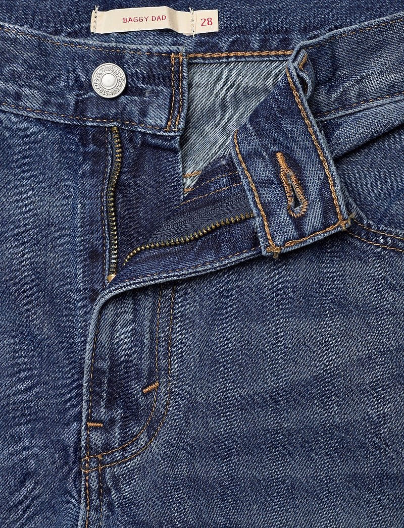 Levi's® - BAGGY DAD SHES NICE - wide leg jeans - dark indigo - worn in - 3