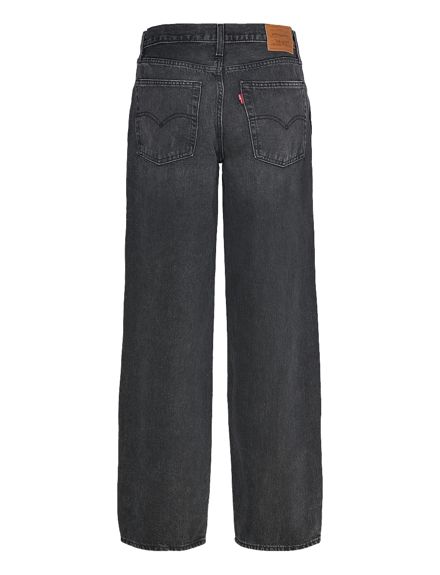 Levi's® - BAGGY DAD SHRINK UP - hosen mit weitem bein - blacks - 2