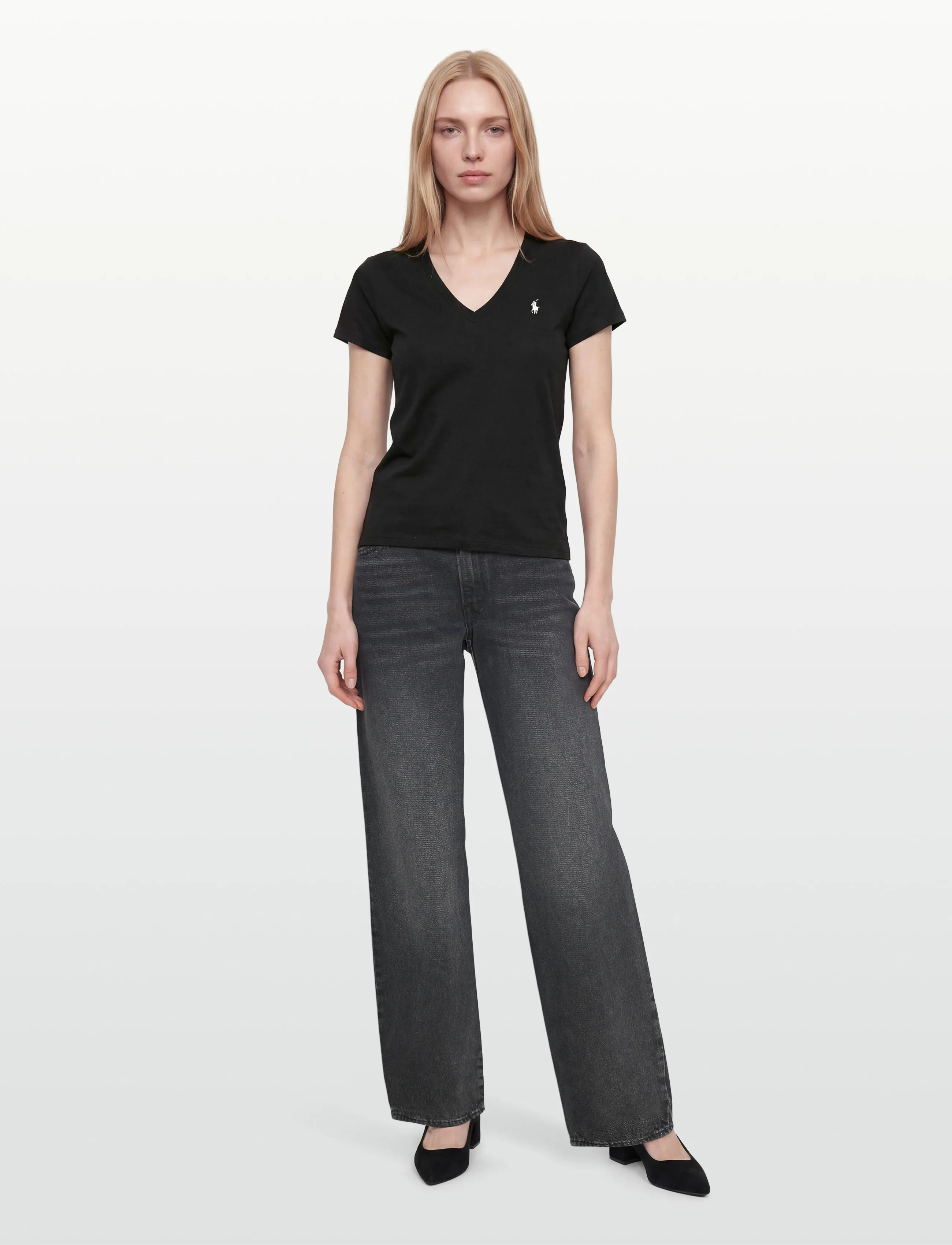 Levi's Baggy Dad Shrink Up, 25 x 30, Grey, Jeans > Vidde, Dame