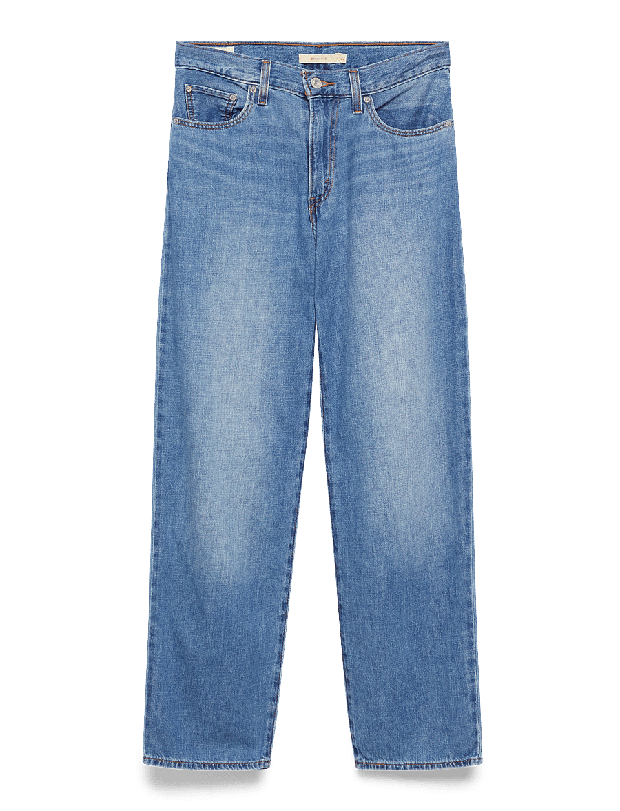 Levi's® - BAGGY DAD HEAVY CHECK - sirge säärega teksad - med indigo - worn in - 2