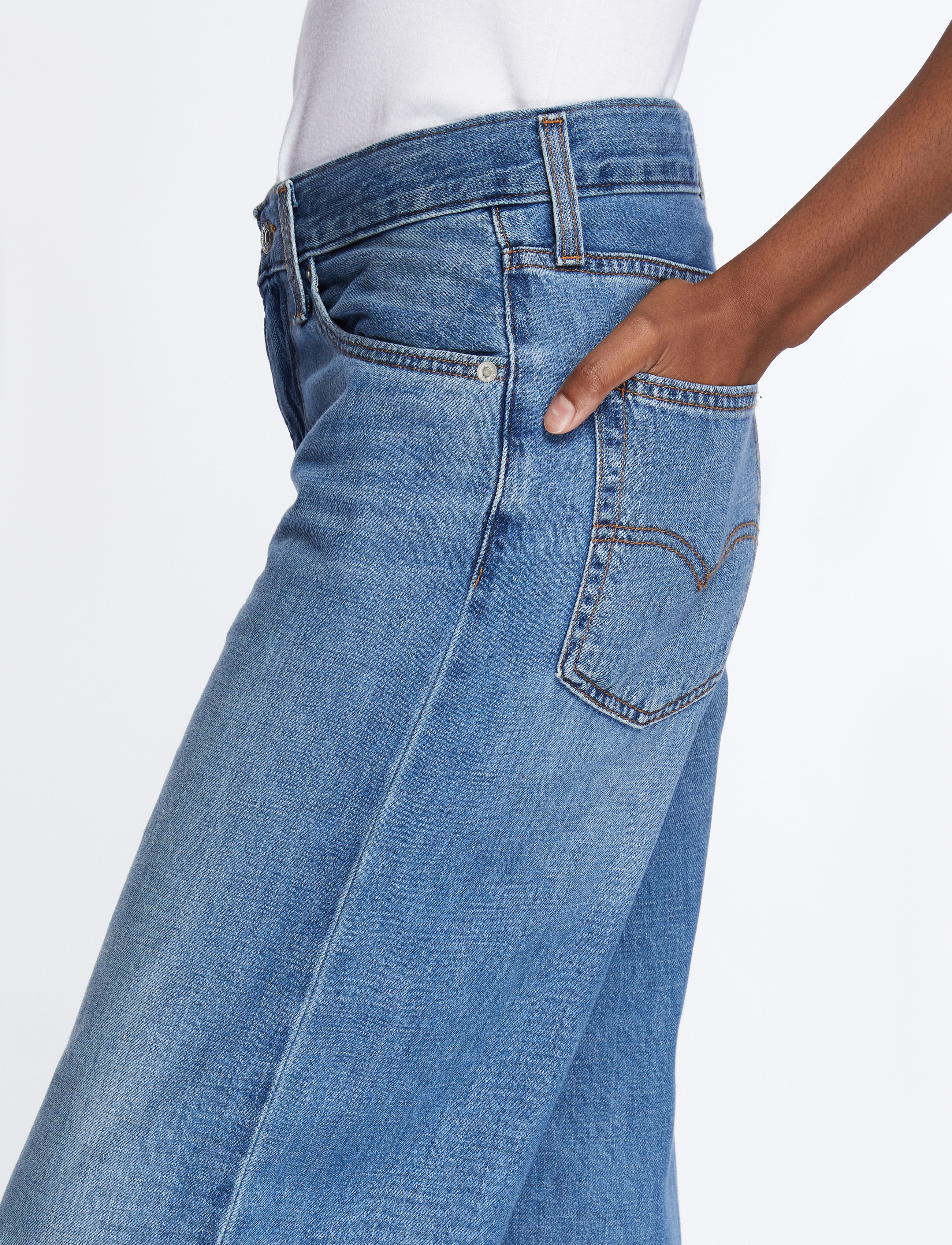 LEVIS ® Baggy Dad Heavy Check baggy jeans dam – bild 7
