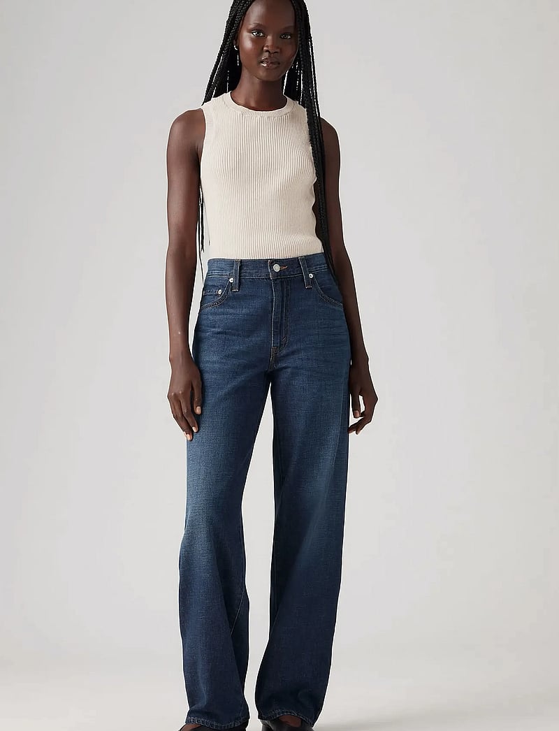 Levi's® - BAGGY DAD DO YOU MIND - brede jeans - dark indigo - flat finish - 0