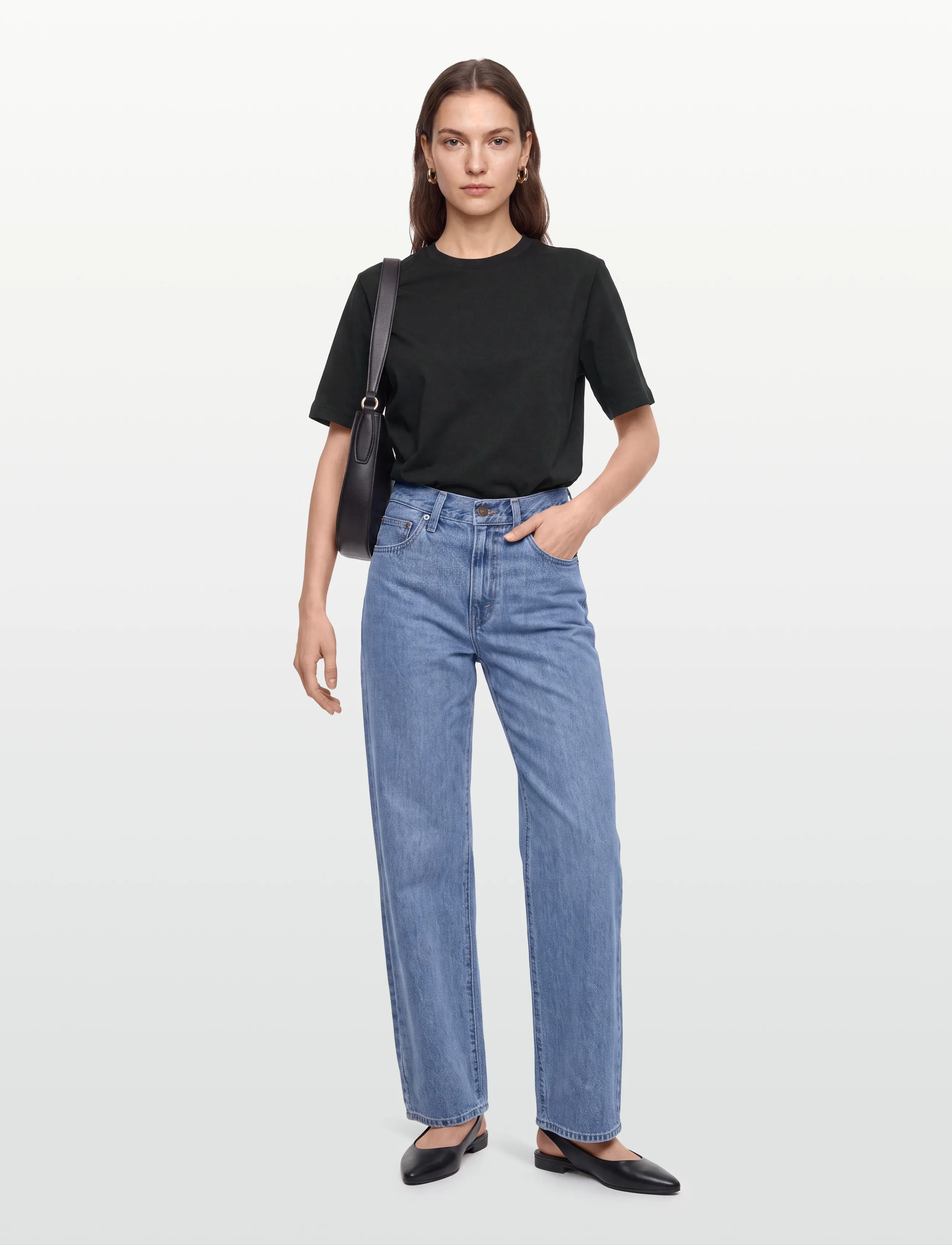 Levi's® - BAGGY DAD OWN IT STONE - sirge säärega teksad - med indigo - worn in - 1