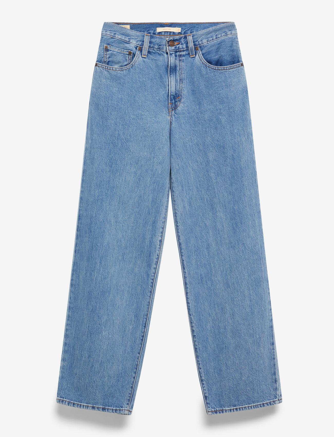 Levi's® - BAGGY DAD OWN IT STONE - straight jeans - med indigo - worn in - 1