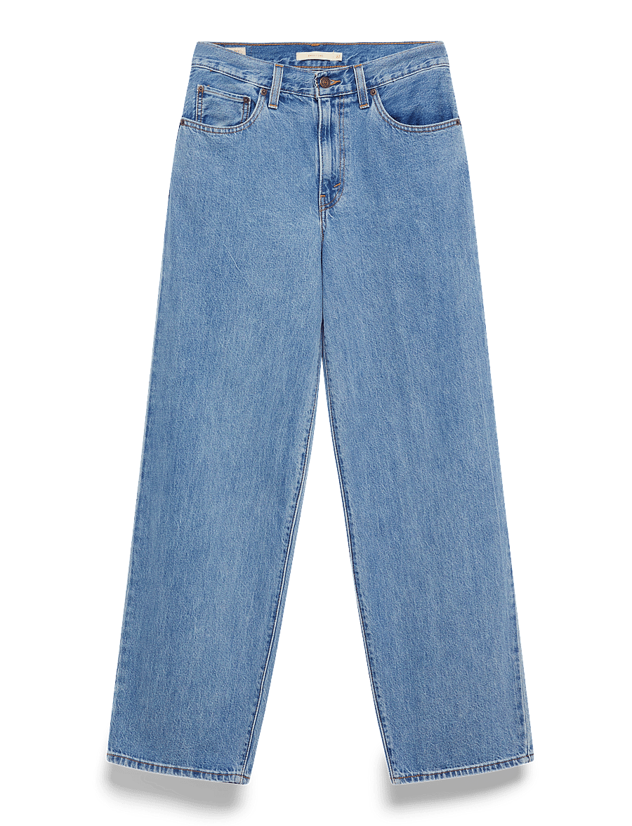 Levi's® - BAGGY DAD OWN IT STONE - raka jeans - med indigo - worn in - 2