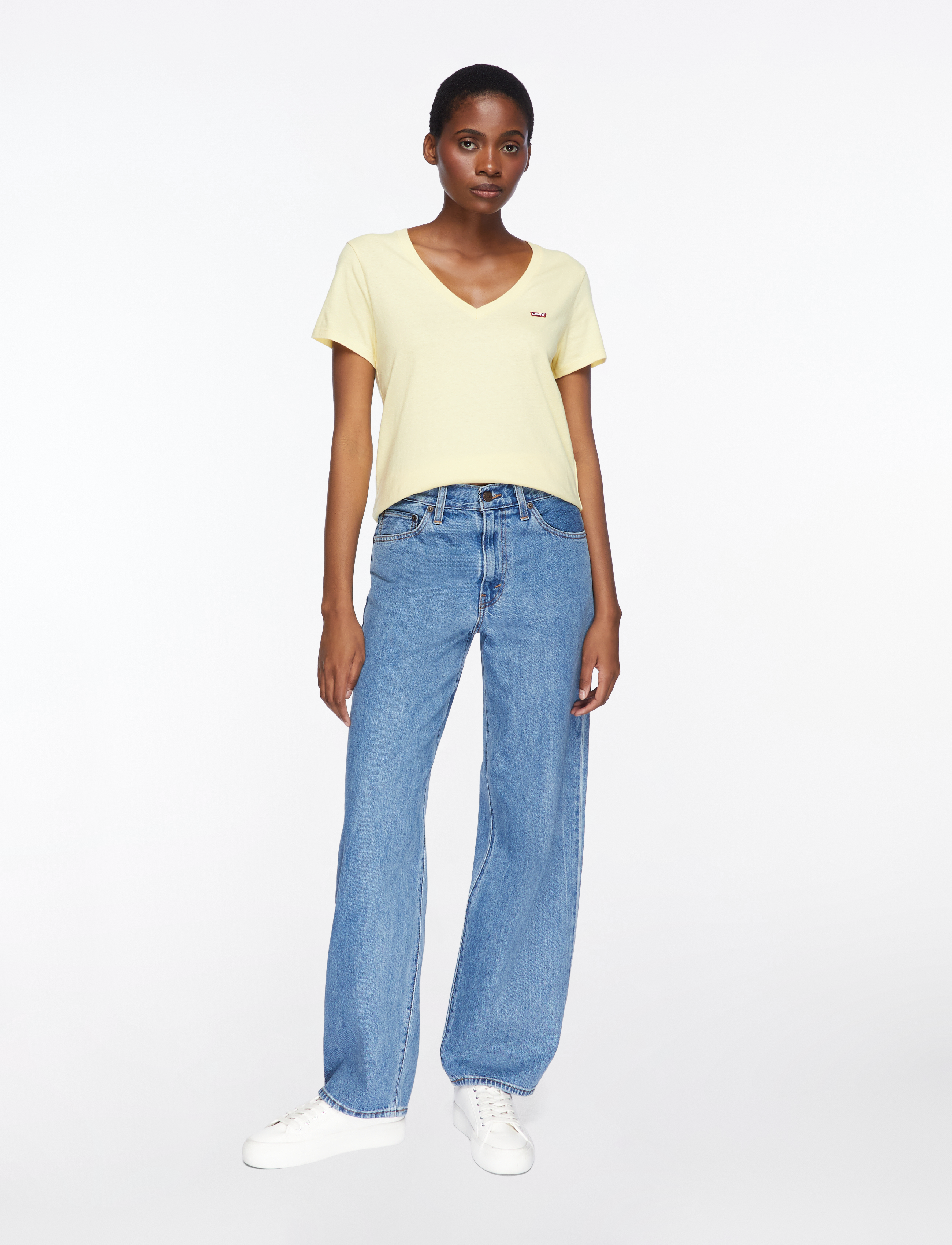 Levi's® - BAGGY DAD OWN IT STONE - straight jeans - med indigo - worn in - 2