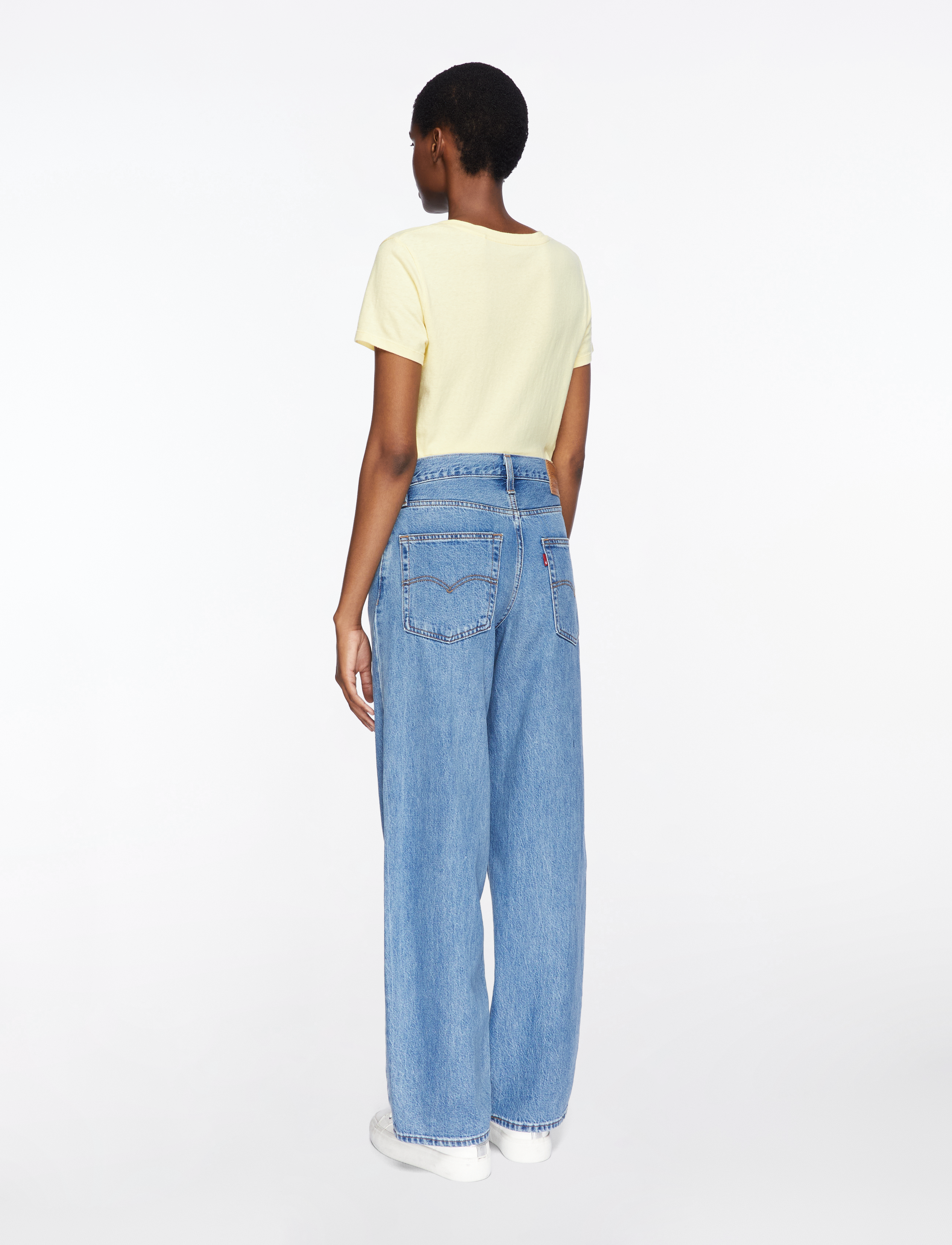 Levi's® - BAGGY DAD OWN IT STONE - raka jeans - med indigo - worn in - 5