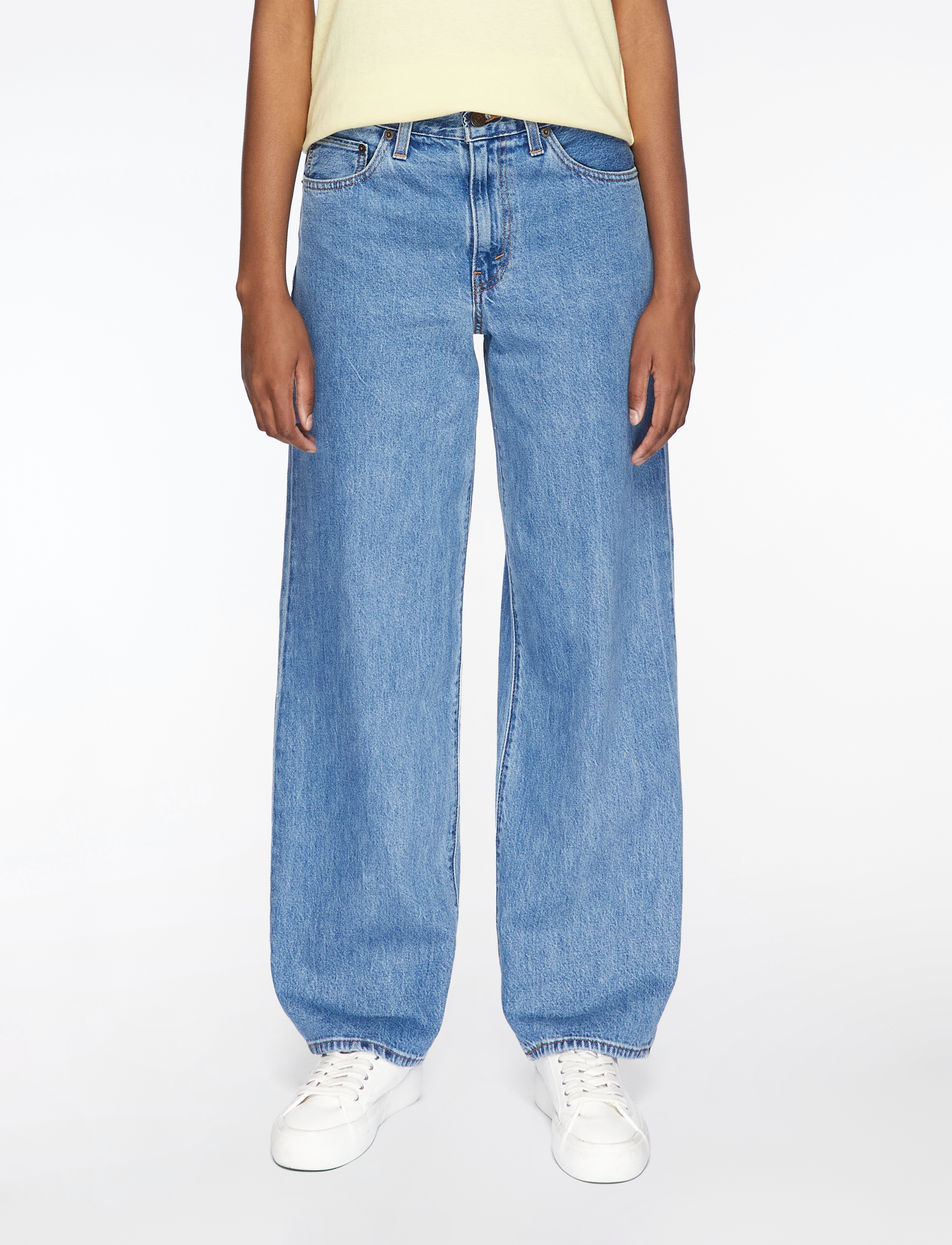 Levi's® BAGGY DAD OWN IT STONE - Tøj - MED INDIGO - WORN IN / blue