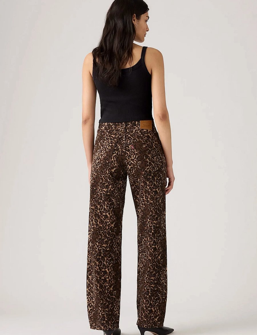 Levi's® - BAGGY DAD CAT EYES - džinsi ar taisnām starām - browns - 4