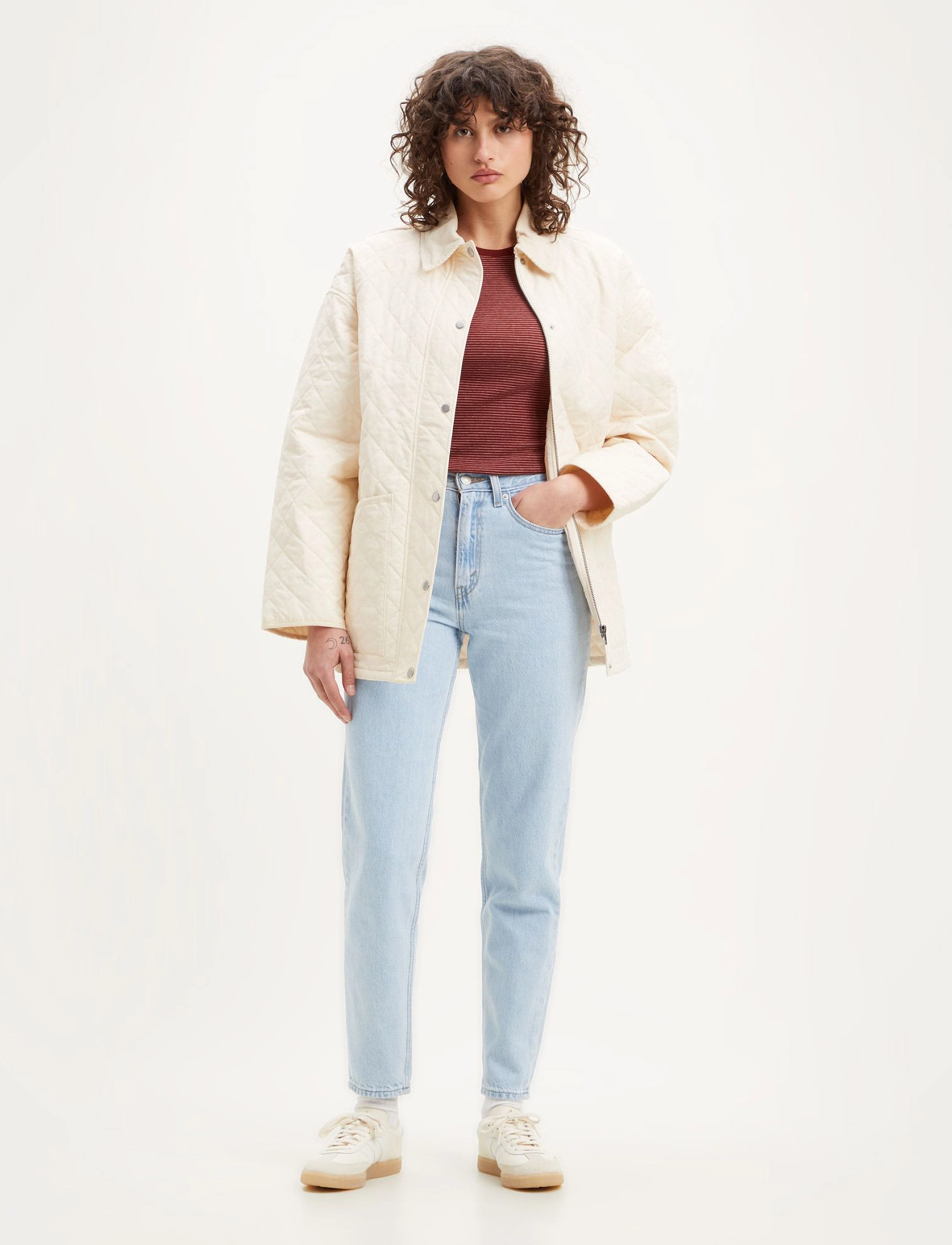 Levi's® - 80S MOM JEAN Z2027 LIGHT INDIG - light indigo - flat finis - 2