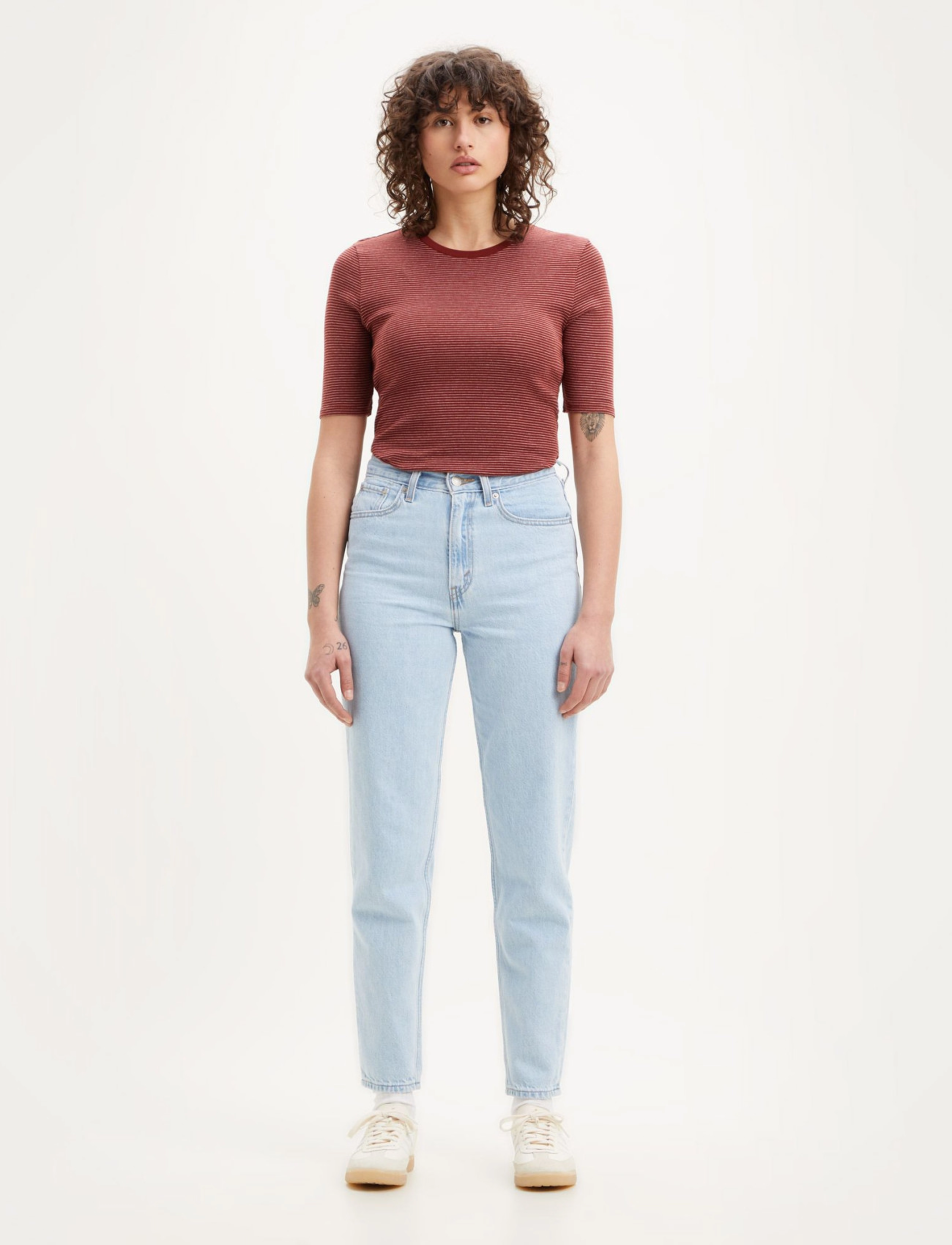 Levi's® - 80S MOM JEAN Z2027 LIGHT INDIG - light indigo - flat finis - 3