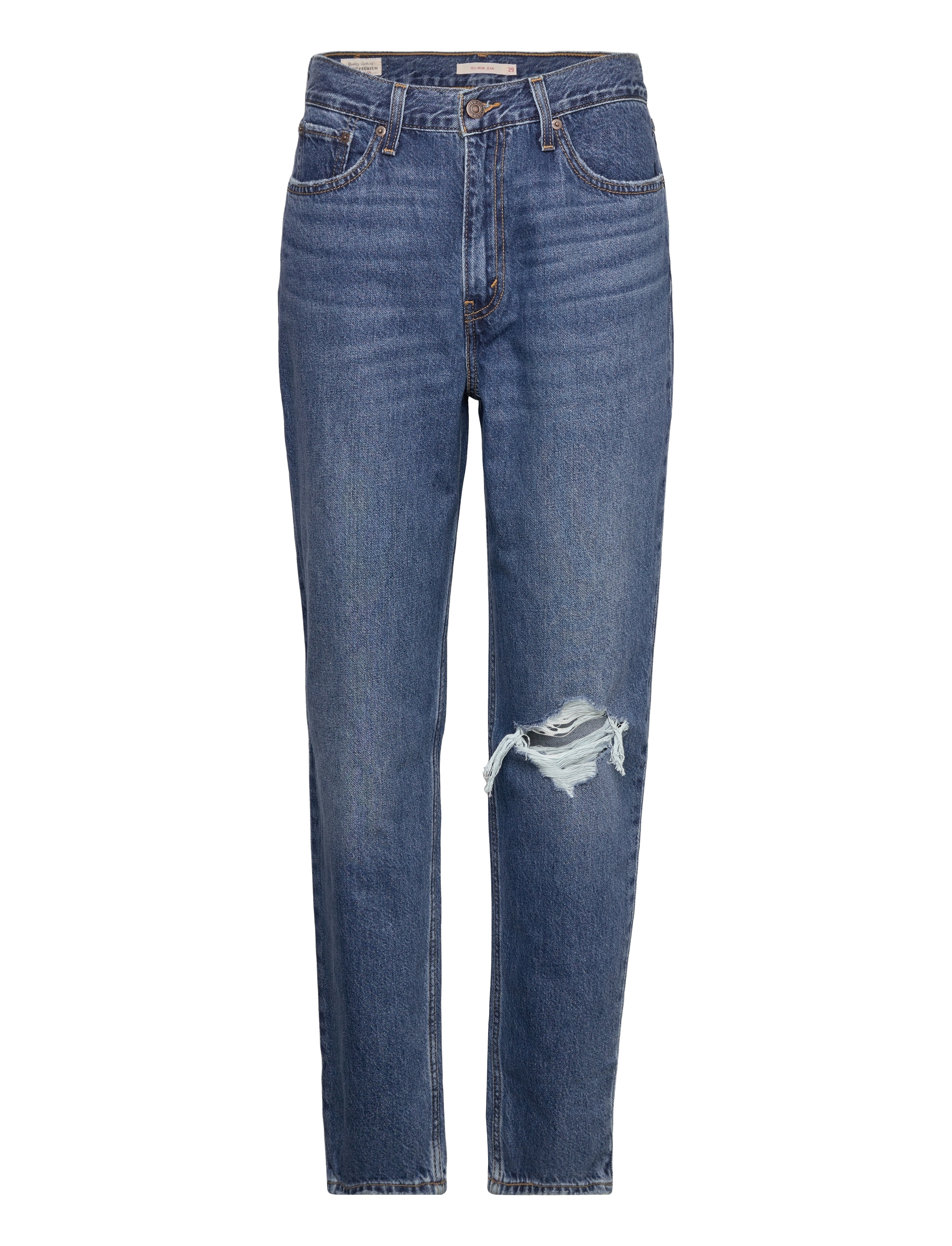 Levi's® - 80S MOM JEAN Z2028 MEDIUM INDI - med indigo - worn in - 1