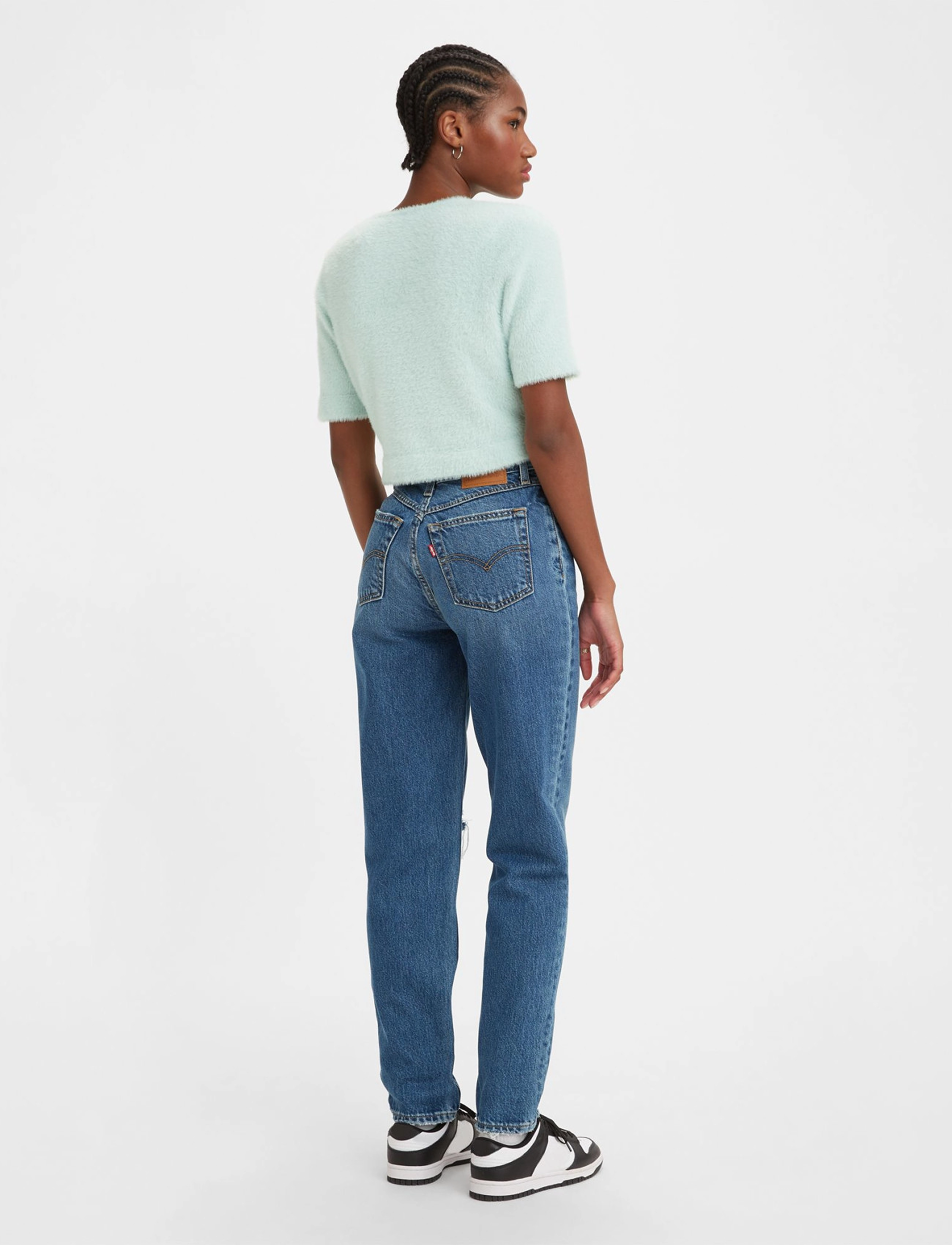 Levi's® - 80S MOM JEAN Z2028 MEDIUM INDI - med indigo - worn in - 4