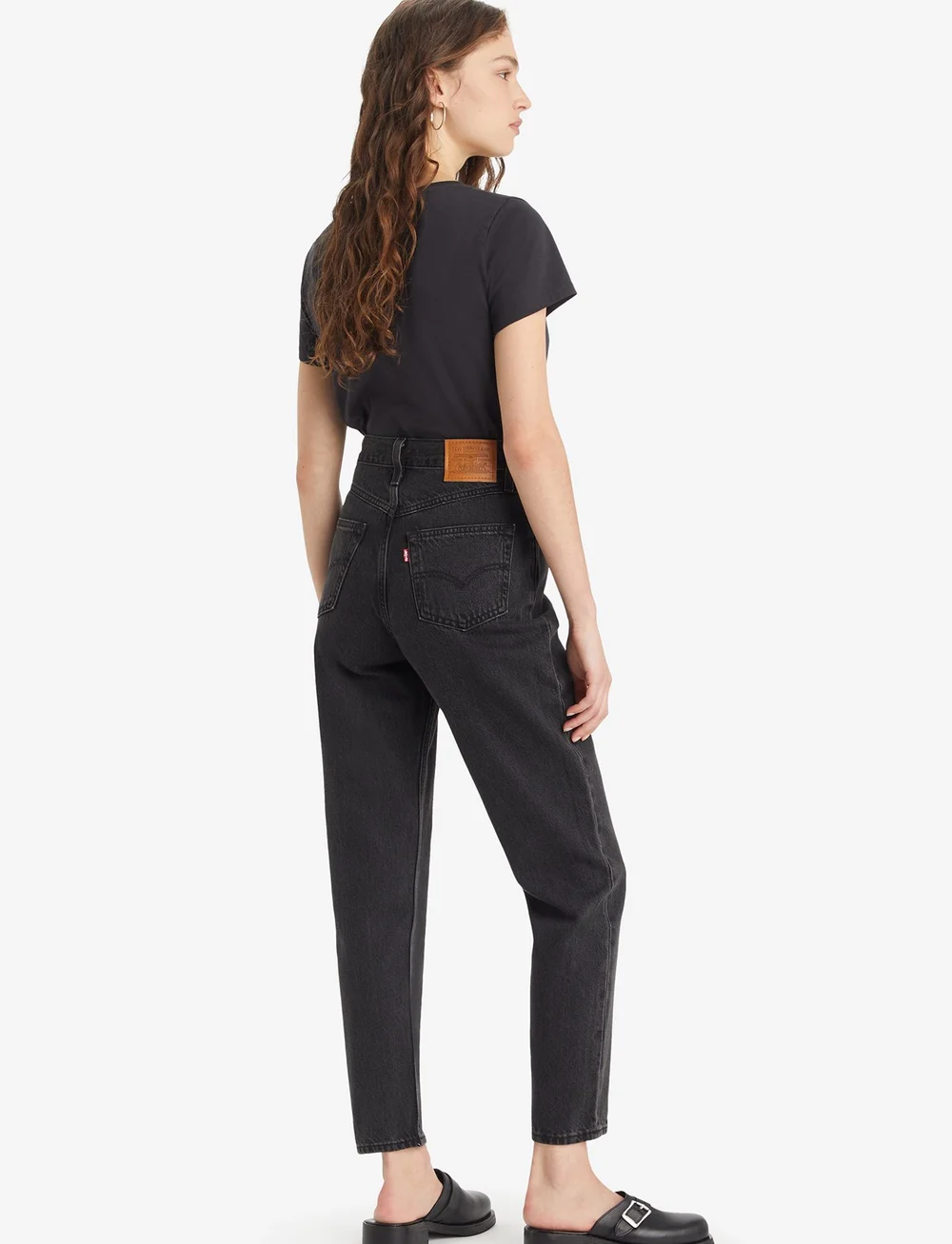 Levi's® - 80S MOM JEAN NOT TO INTERRUPT - mom-lõikega teksad - blacks - 4