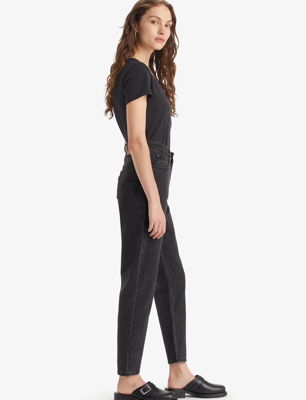 Levi's® - 80S MOM JEAN NOT TO INTERRUPT - mom-lõikega teksad - blacks - 5