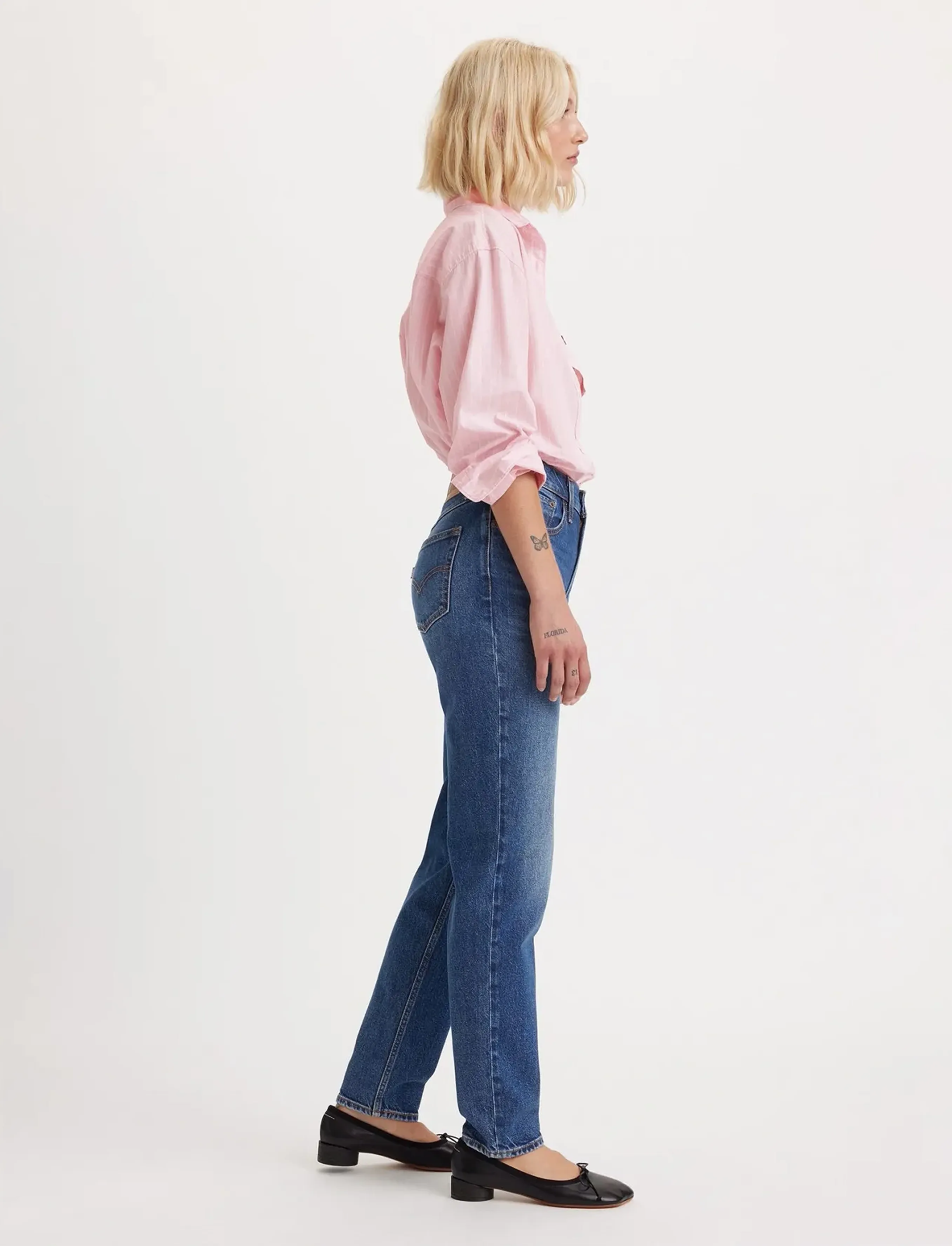 Levi's® - 80S MOM JEAN TOUGH COOKIE - mom-farkut - dark indigo - worn in - 3