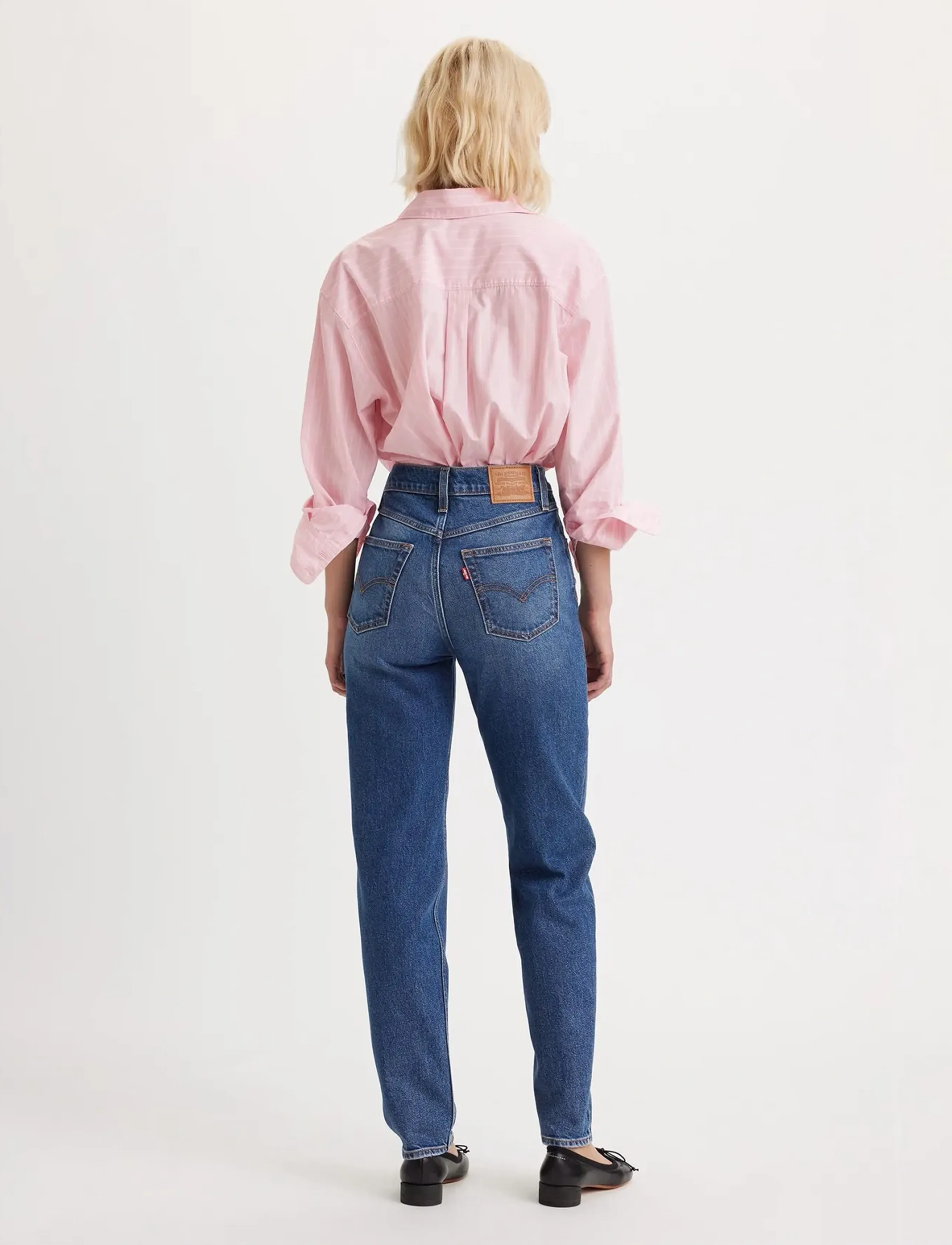 Levi's® - 80S MOM JEAN TOUGH COOKIE - mom-farkut - dark indigo - worn in - 4