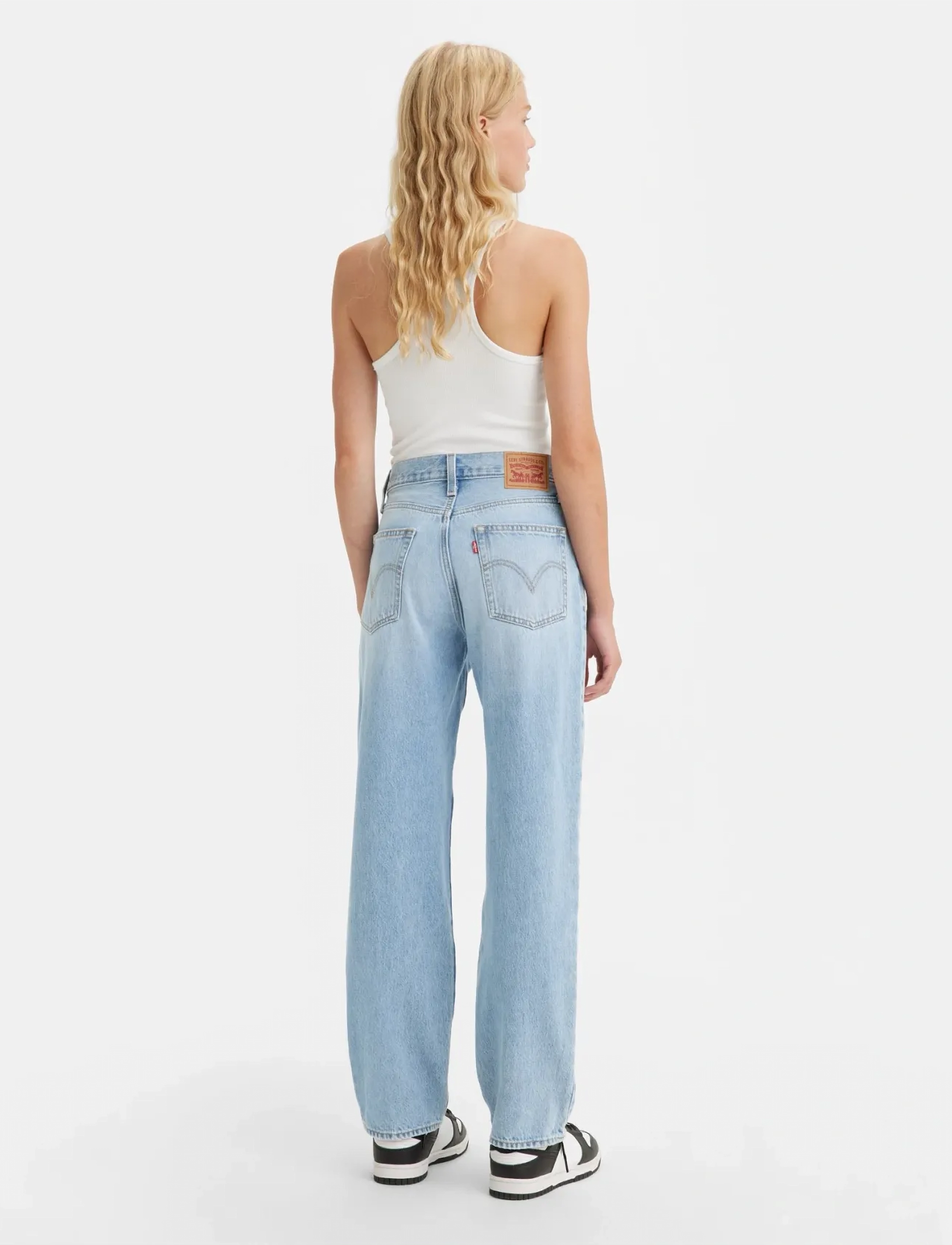 Levi's® - 94 BAGGY LIGHT TOUCH - light indigo - worn in - 5