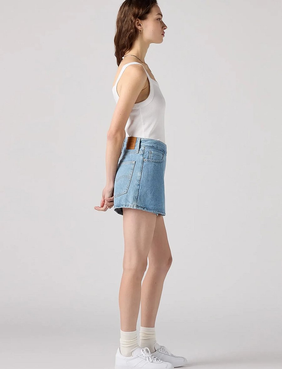 Levi's® - SKORT LIGHT INDIGO - FLAT FINISH - jeansshorts - light indigo - flat finis - 3