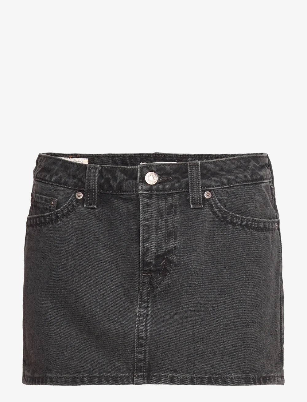Black jean skirt clearance xs