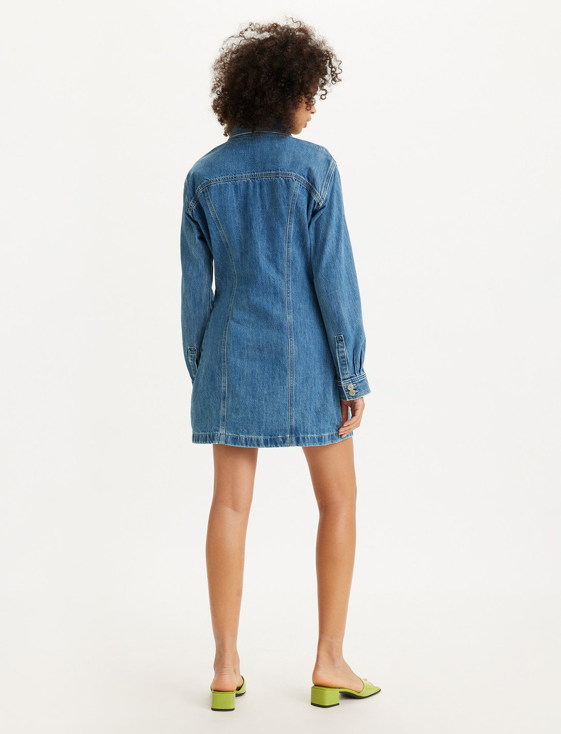 Levi blue jean discount dress