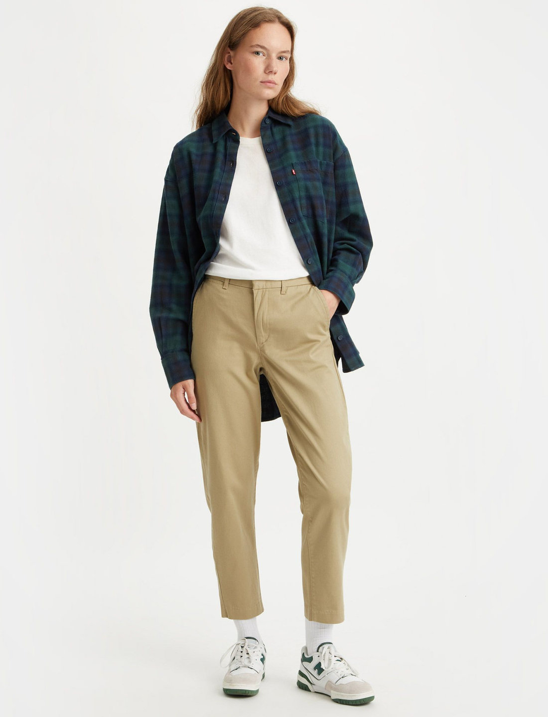Levi khaki pants womens hotsell