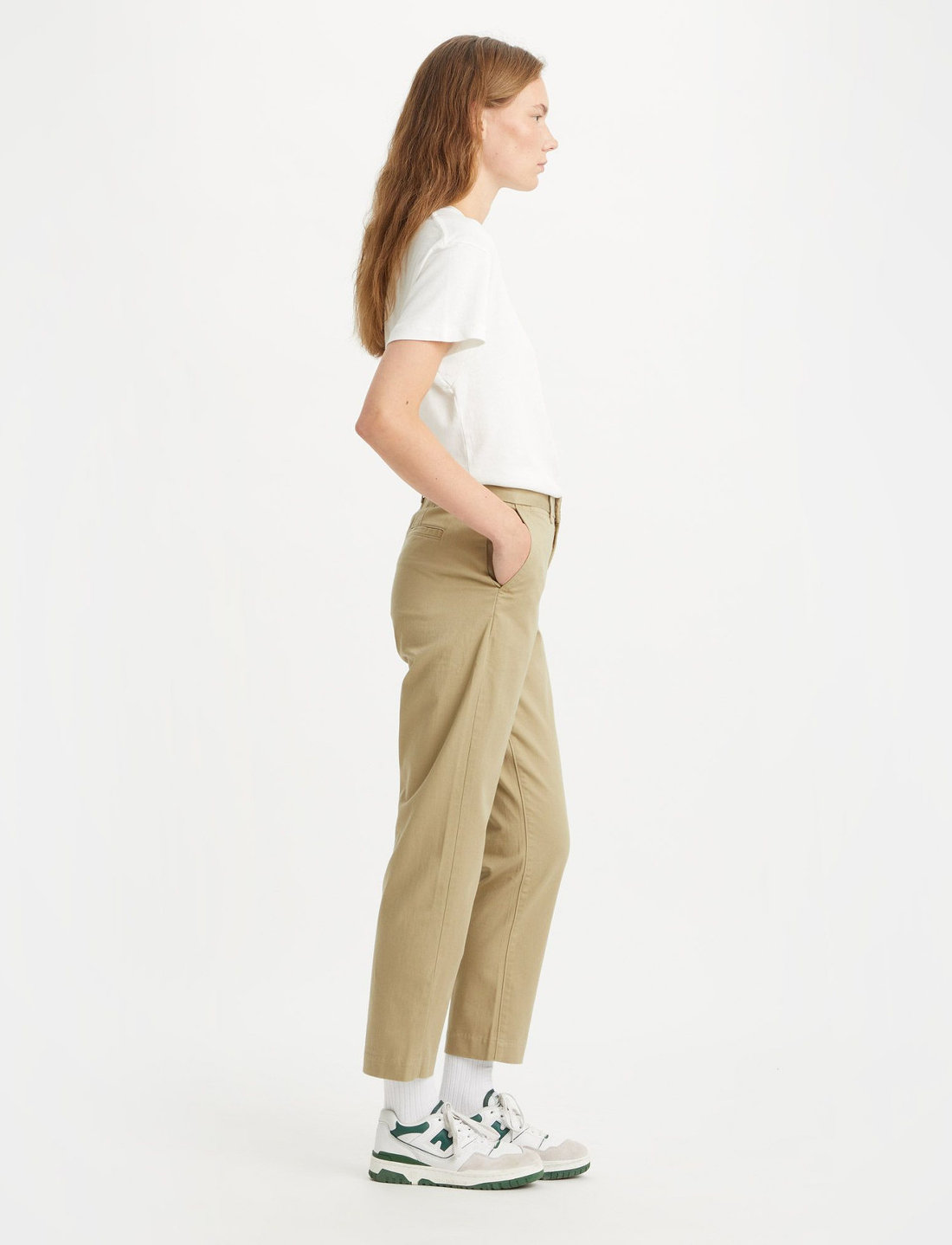 Khaki levi's womens deals