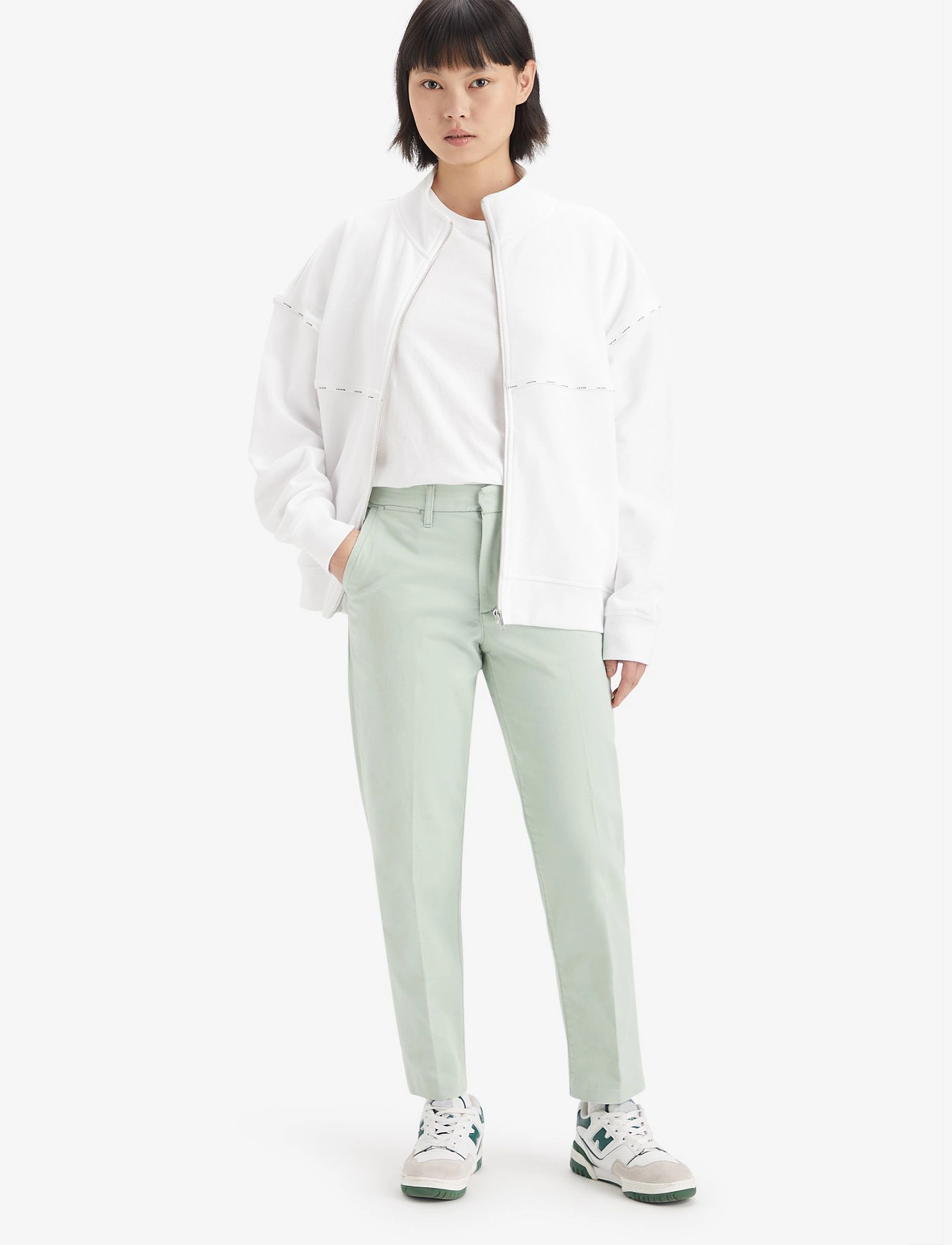 Levi's Essential Chino Sea Foam Twill, 25 x 29, Trousers, Grün - Chinos, Frauen