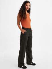 LEVI´S Women - BAGGY TROUSER METEORITE TWILL - spodnie szerokie - blacks - 2