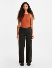 LEVI´S Women - BAGGY TROUSER METEORITE TWILL - bukser med brede ben - blacks - 4