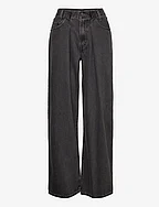 FOLDED PLEATED BAGGY LOSE CONT - BLACKS
