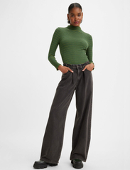 LEVI´S Women - FOLDED PLEATED BAGGY LOSE CONT - wide leg jeans - blacks - 2