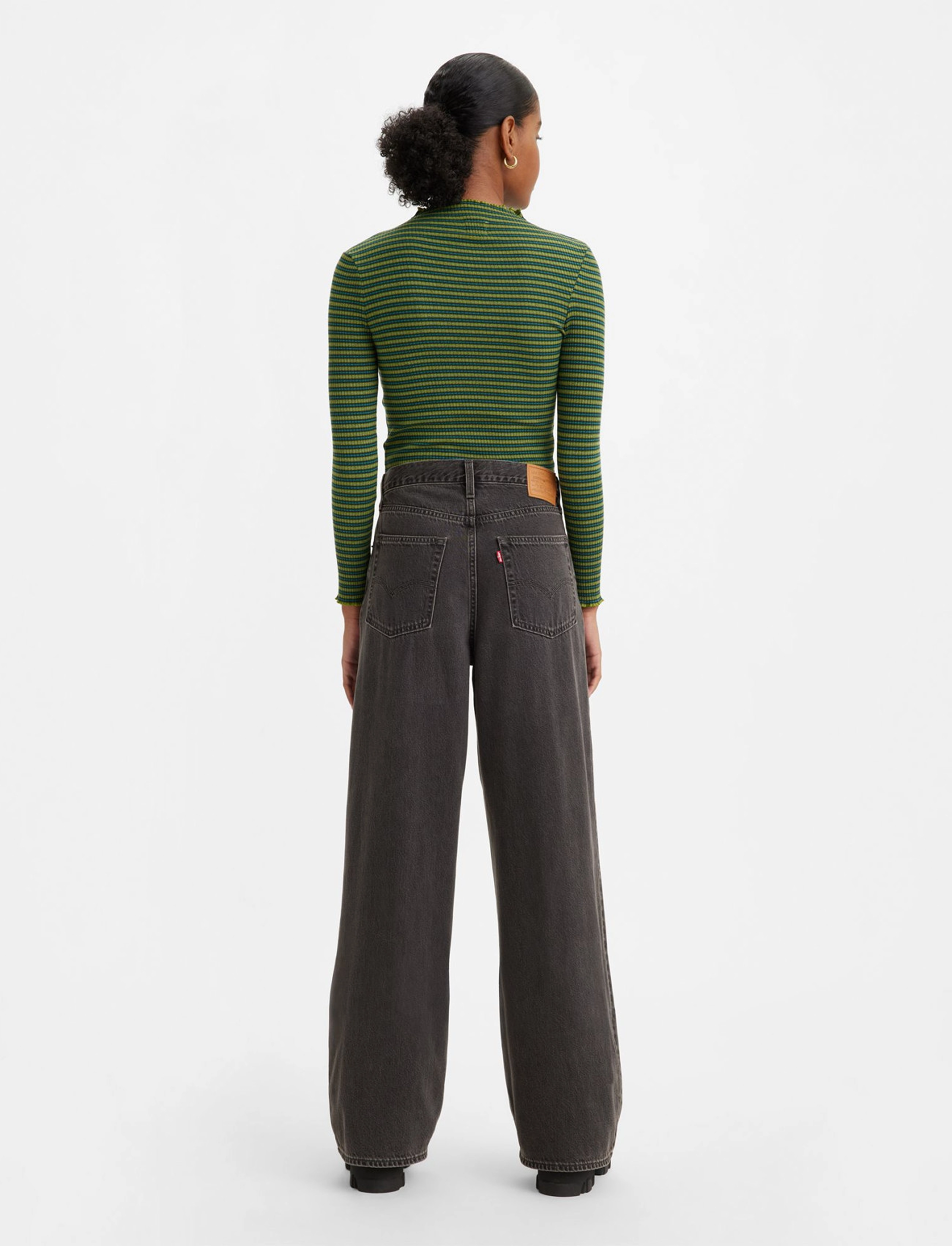 Levi's® - FOLDED PLEATED BAGGY LOSE CONT - blacks - 3