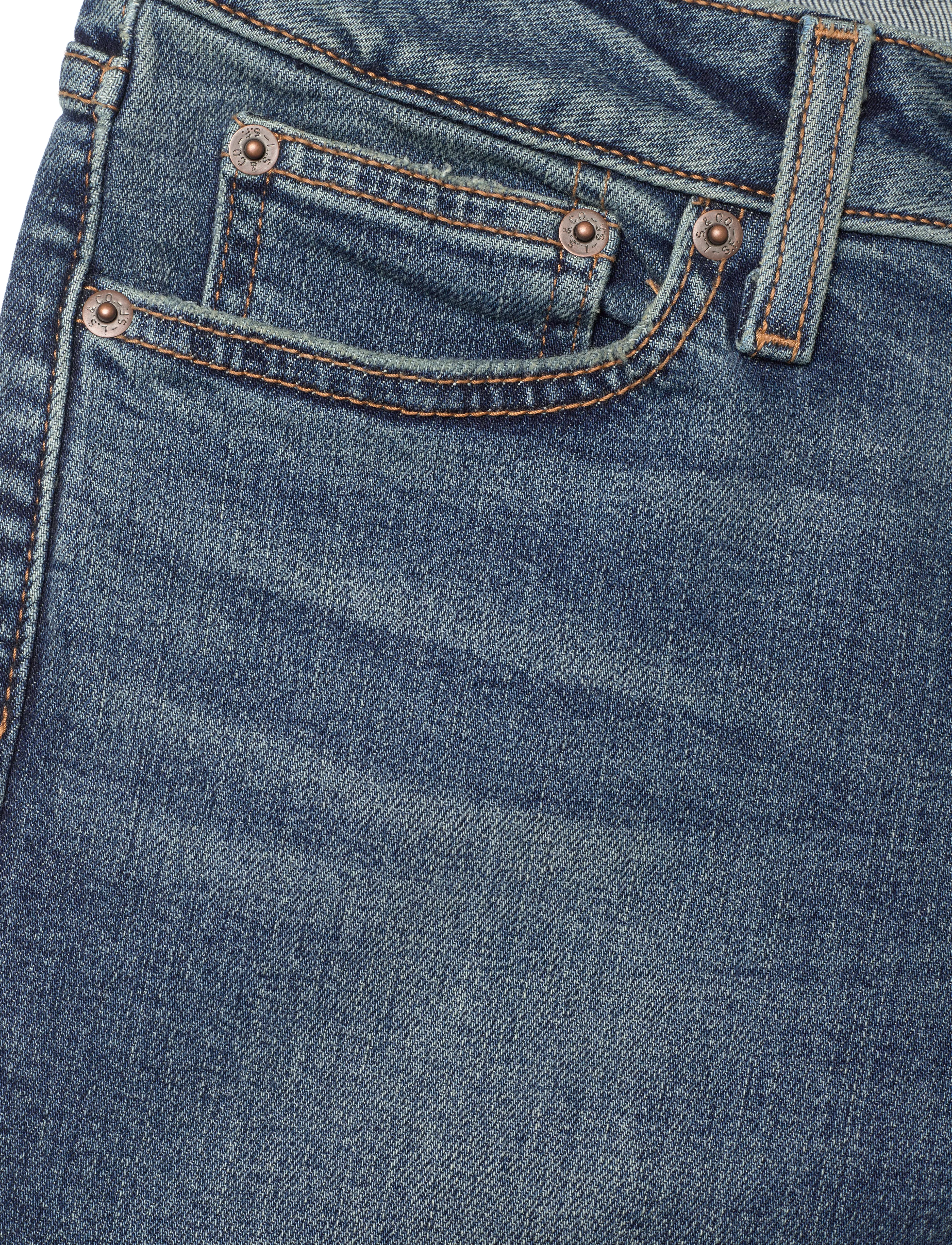 Levi's® - SUPERLOW BOOT SHOW ON THE ROAD - dark indigo - worn in - 5