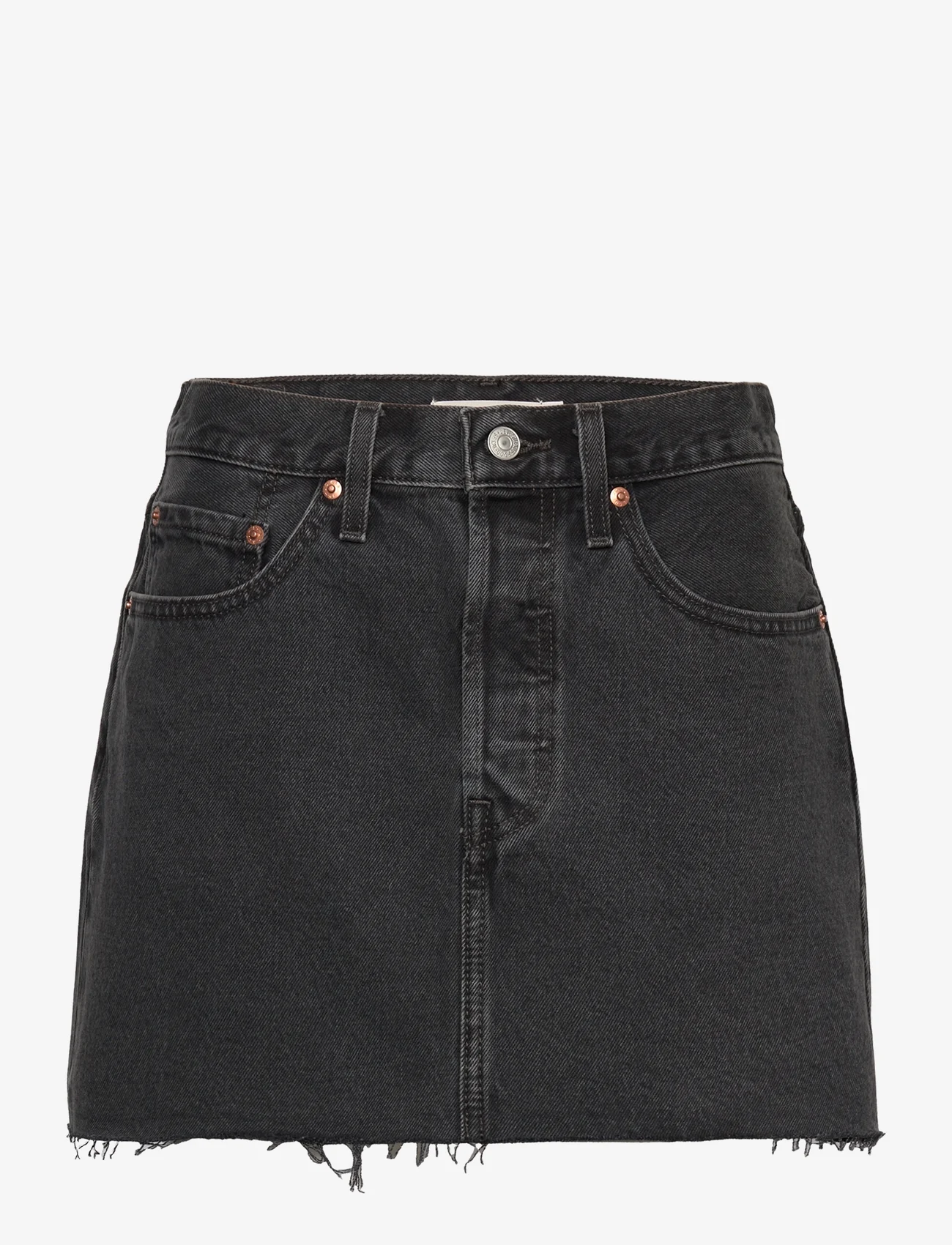 LEVI´S Women - ICON SKIRT THERES A STORM COMI - denimnederdele - blacks - 1