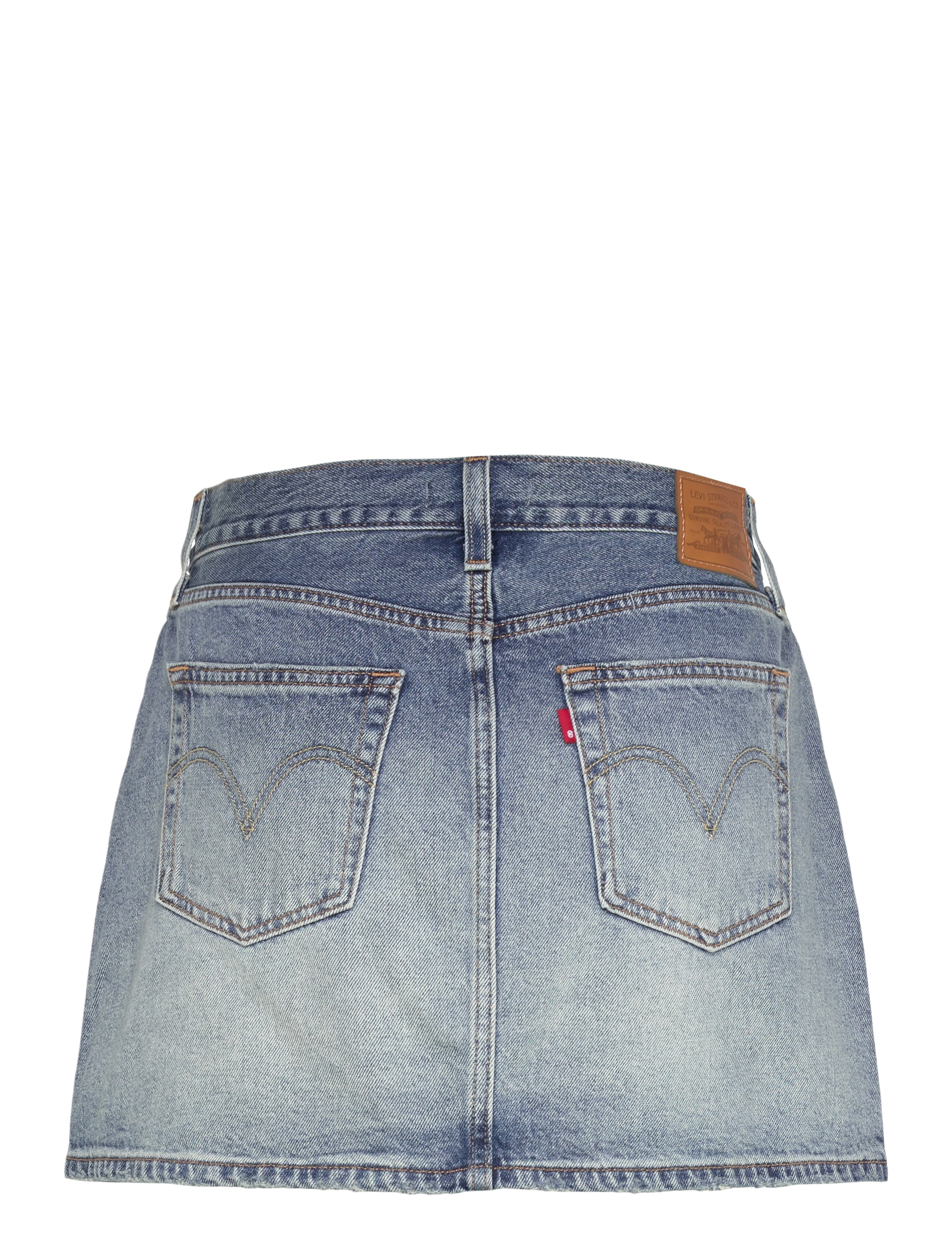 Levi's® - ICON SKIRT RIGHT HERE RIGHT NO - med indigo - worn in - 2