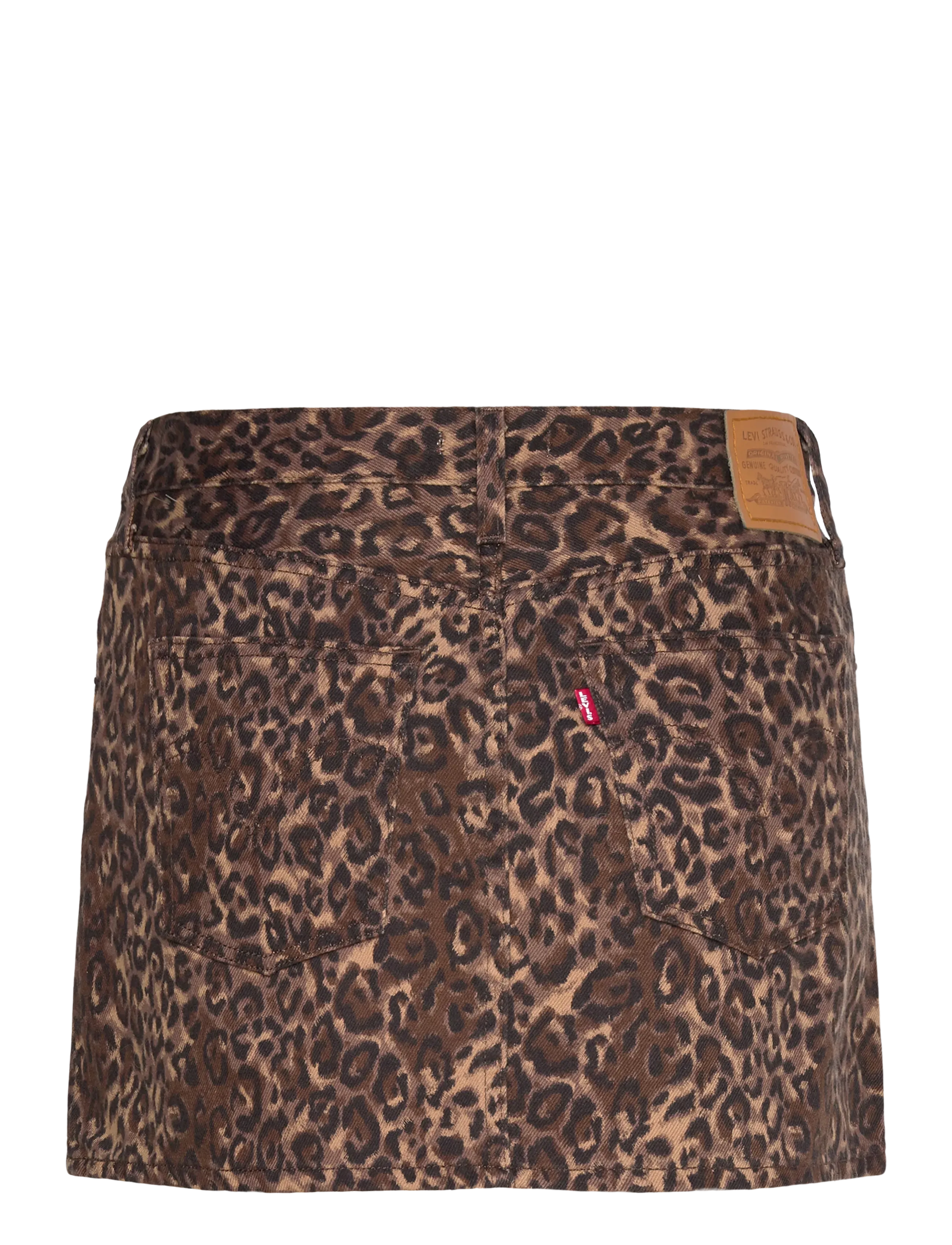 Levi's® - ICON SKIRT CAT EYES - korte nederdele - browns - 2