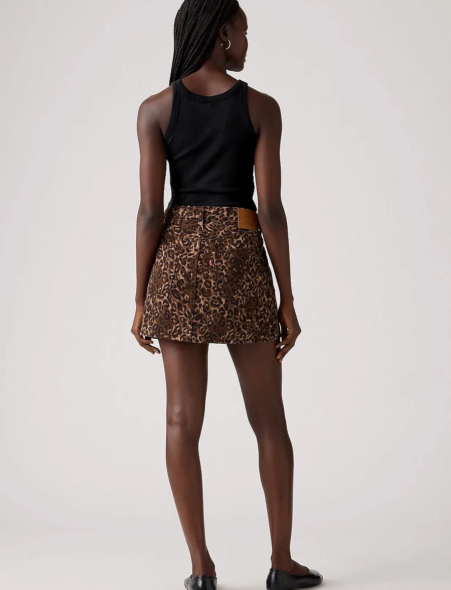 Levi's® - ICON SKIRT CAT EYES - short skirts - browns - 4