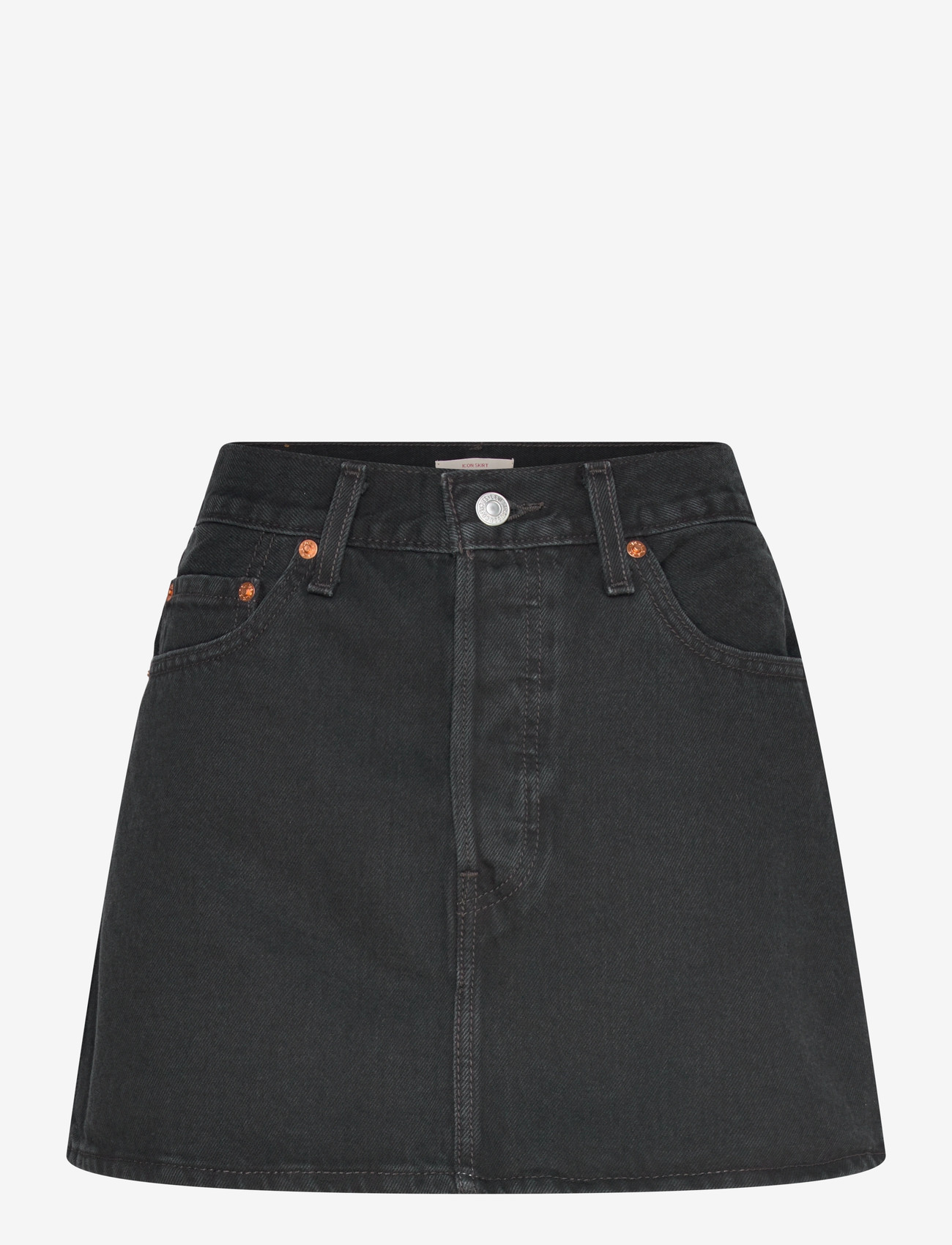 Levi's® - ICON SKIRT ROSIE POSIE - jeanskjolar - blacks - 1