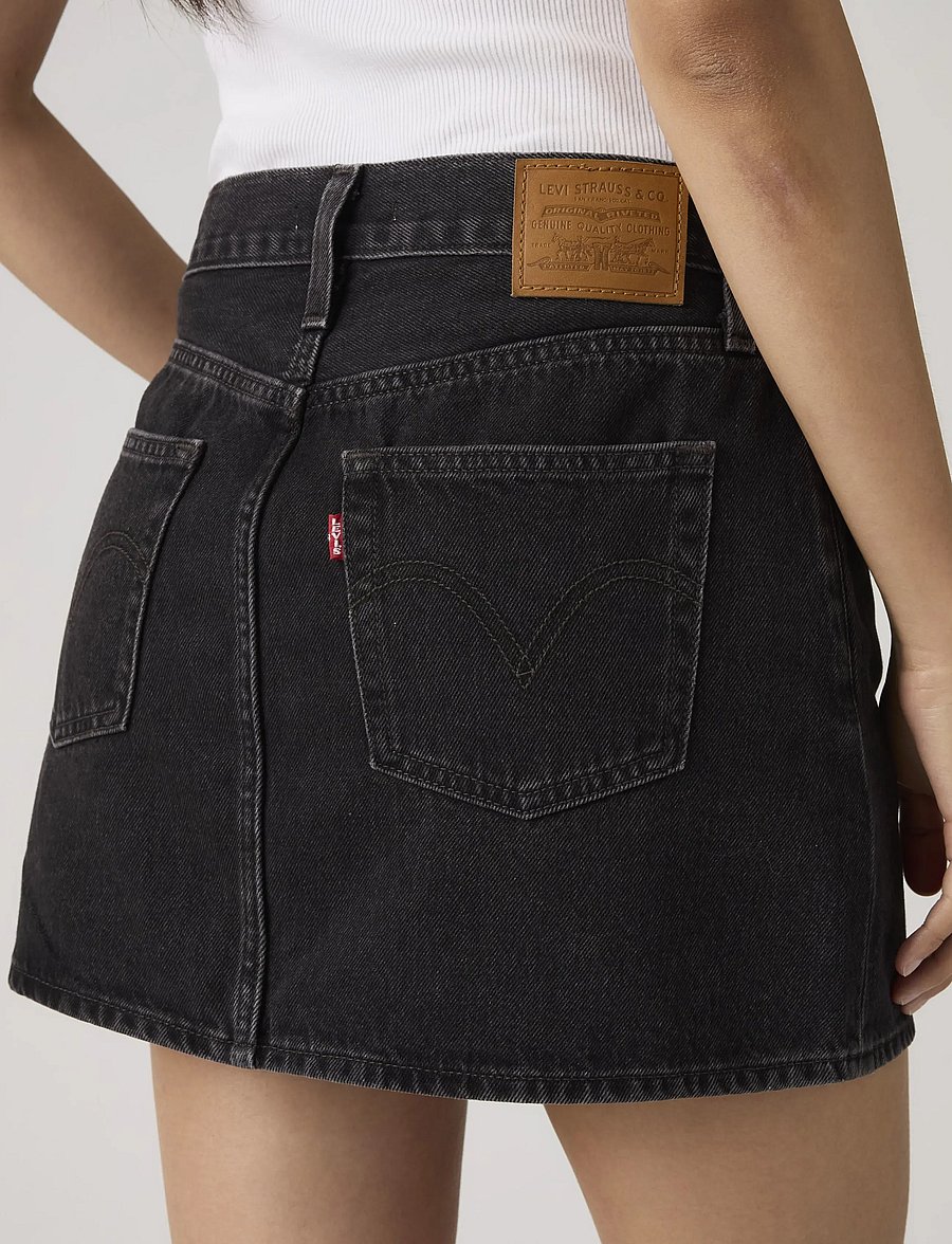Levi's® - ICON SKIRT ROSIE POSIE - jeansröcke - blacks - 5