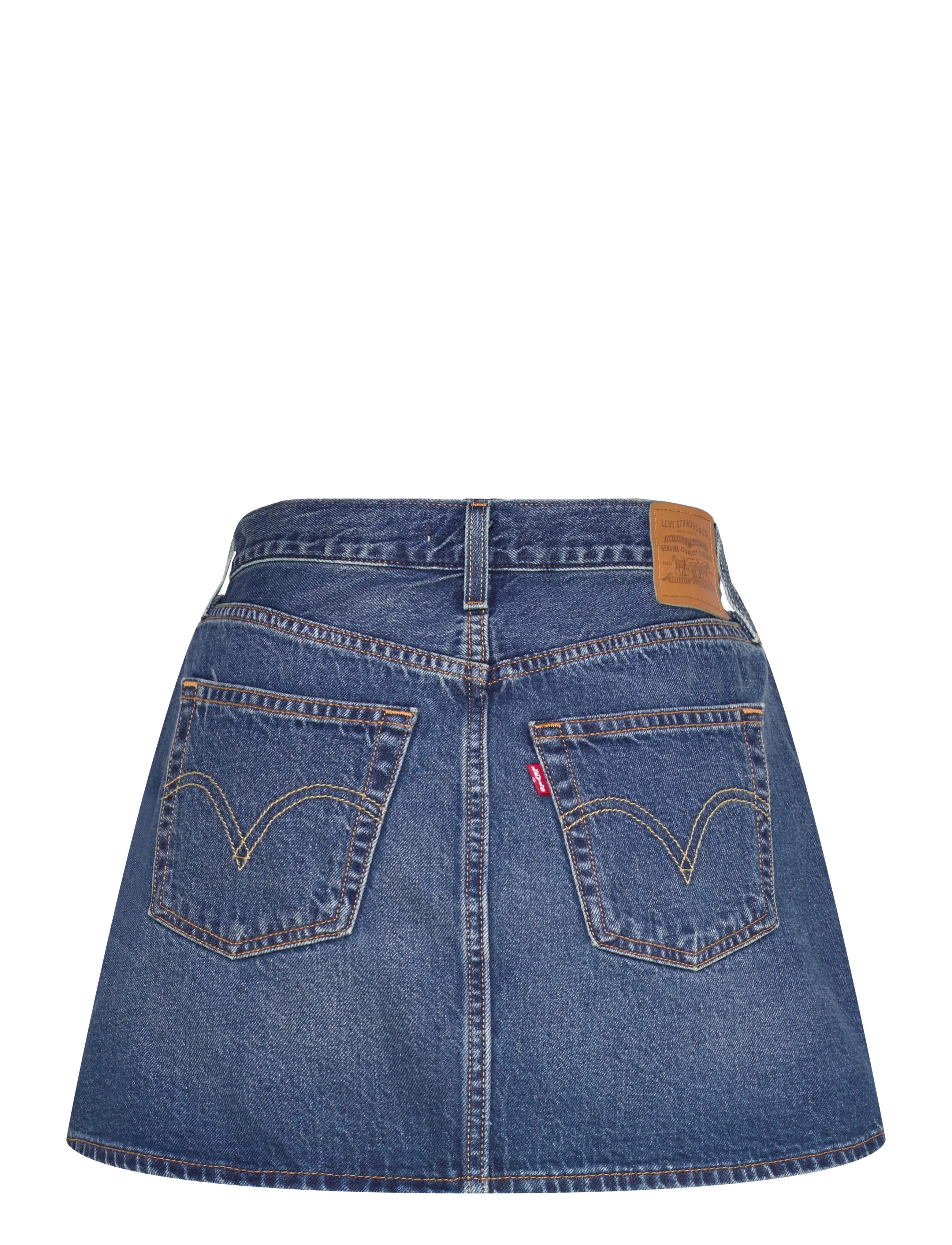 Levi's® - ICON SKIRT PHOENIX RISING SKIR - jeanskjolar - dark indigo - worn in - 2