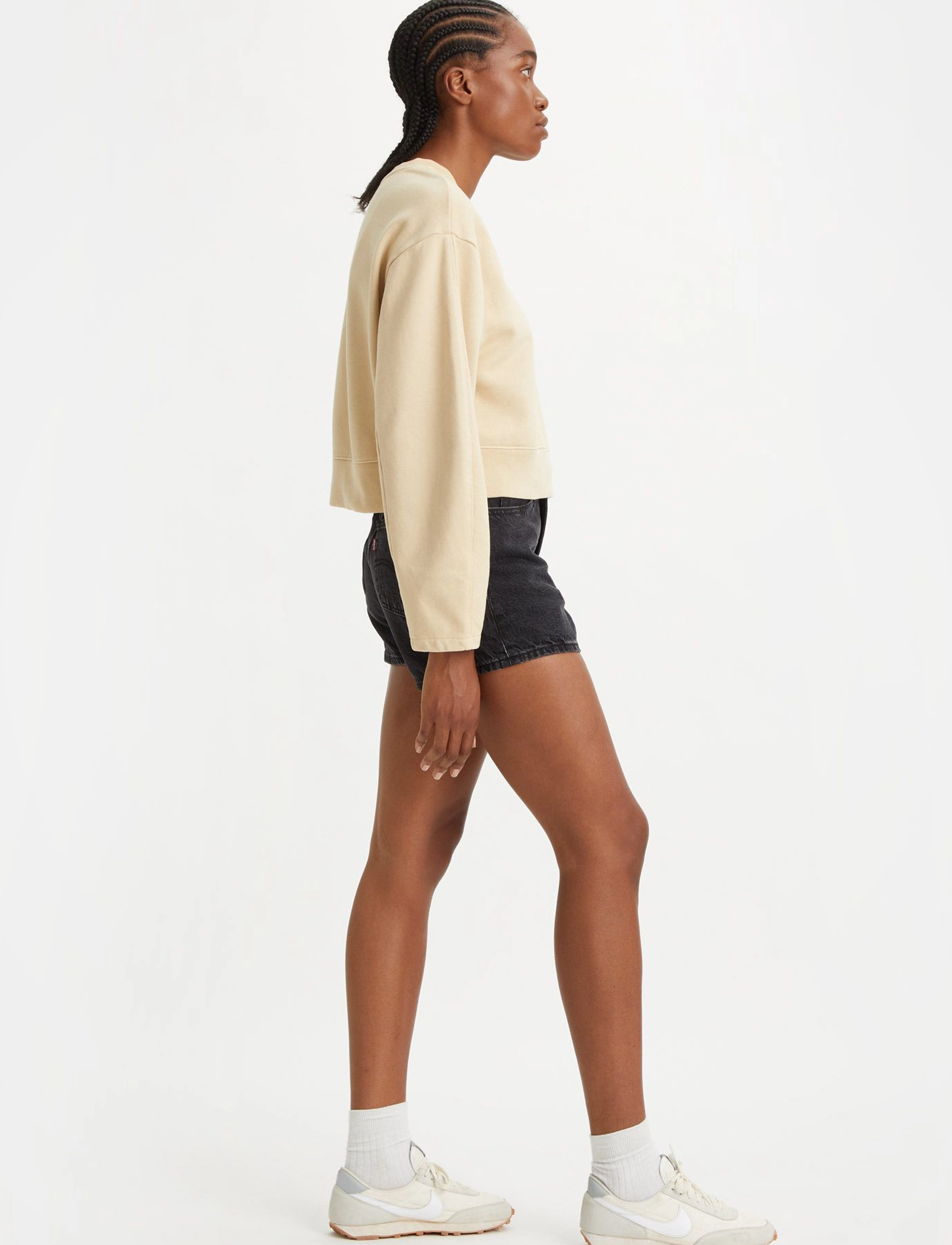 Levi's® - 80S MOM SHORT NOT TO INTERRUPT - jeansshorts - blacks - 5