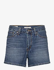 LEVI´S Women - 80S MOM SHORT YOU SURE CAN - denim shorts - med indigo - worn in - 1