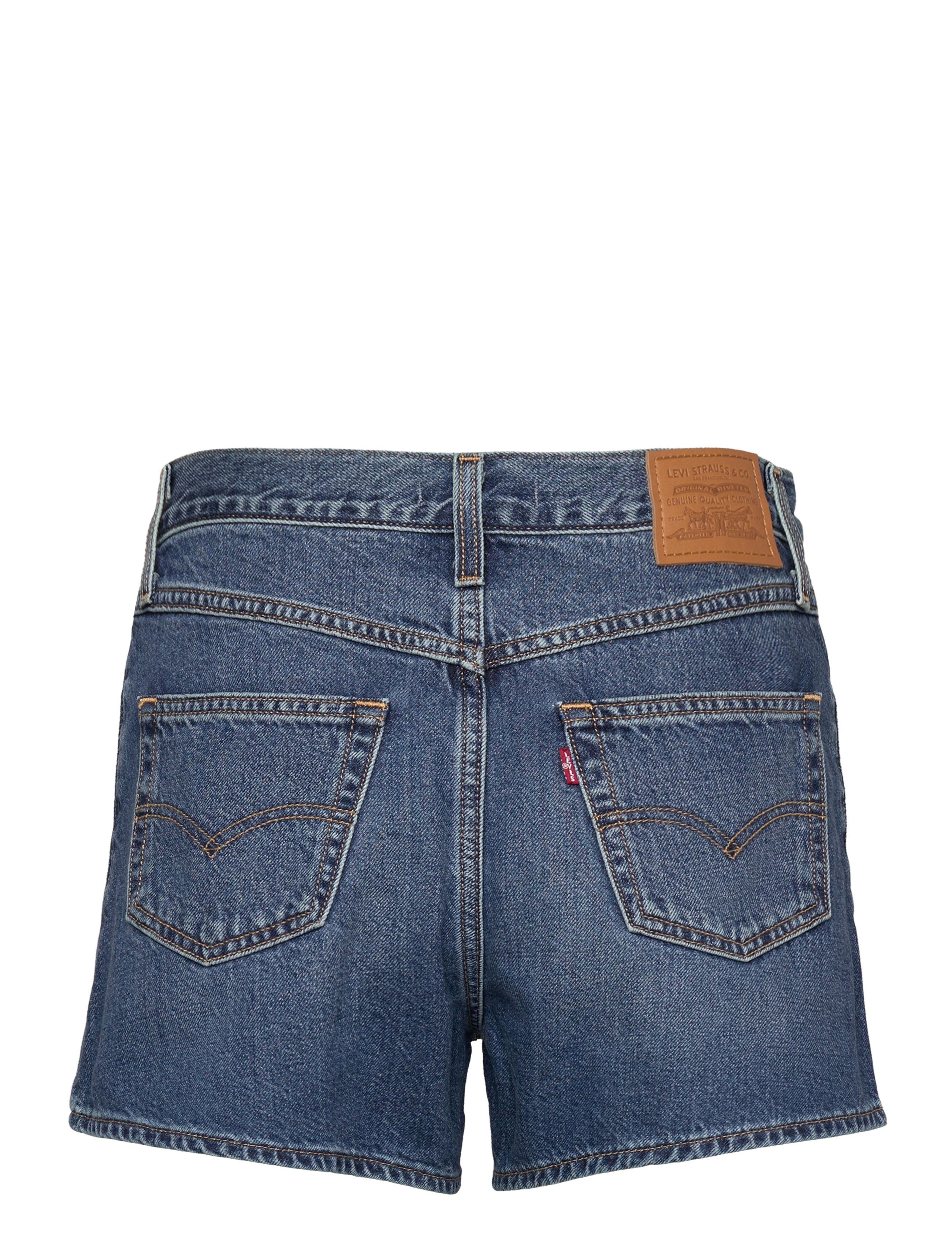 Levi's® - 80S MOM SHORT YOU SURE CAN - med indigo - worn in - 2